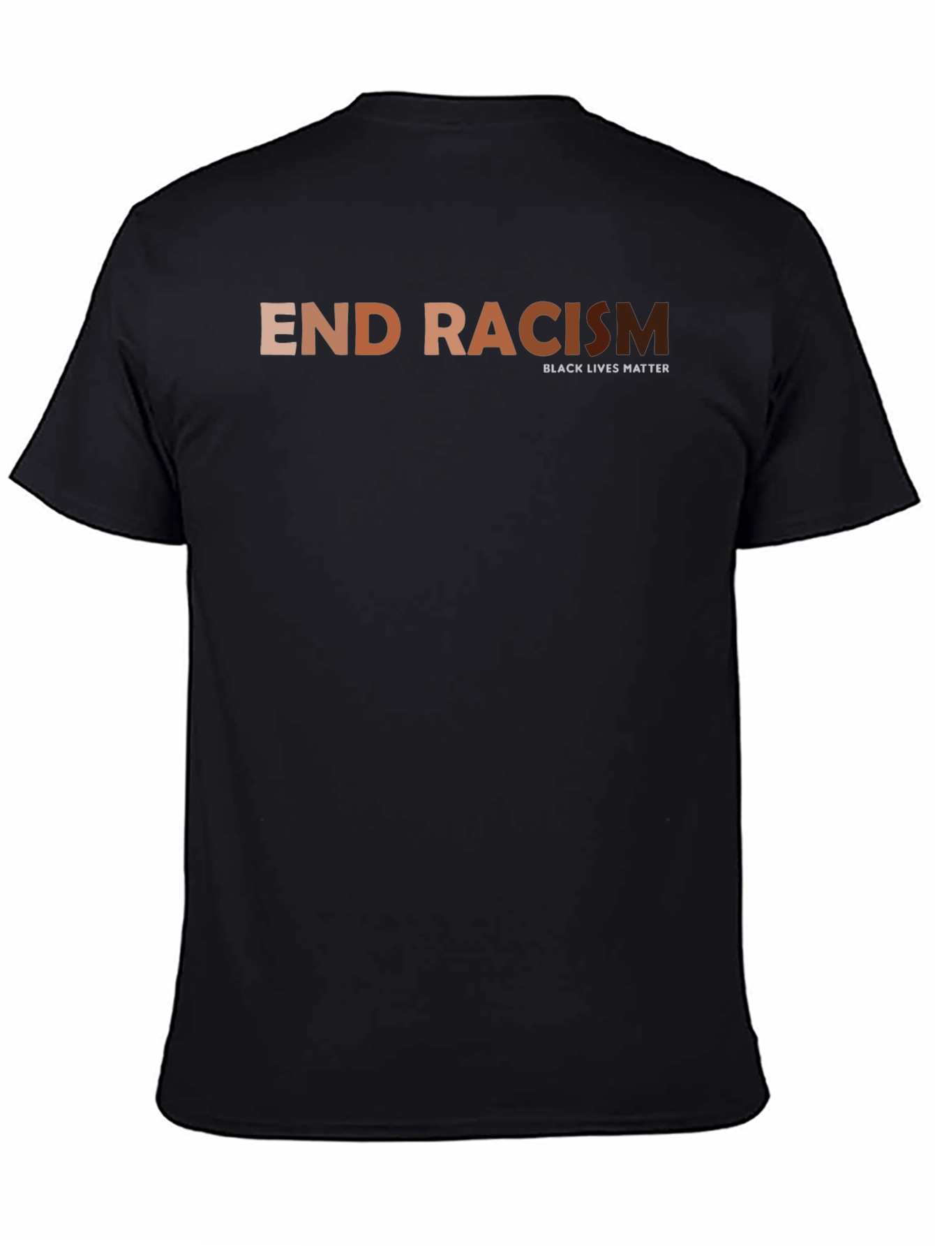 End Racism Black Lives Matter T-Shirt