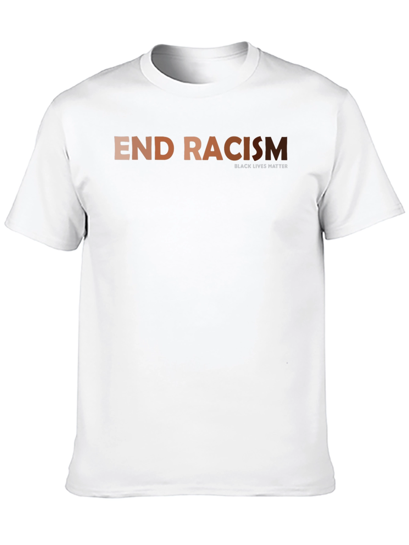 End Racism Black Lives Matter T-Shirt