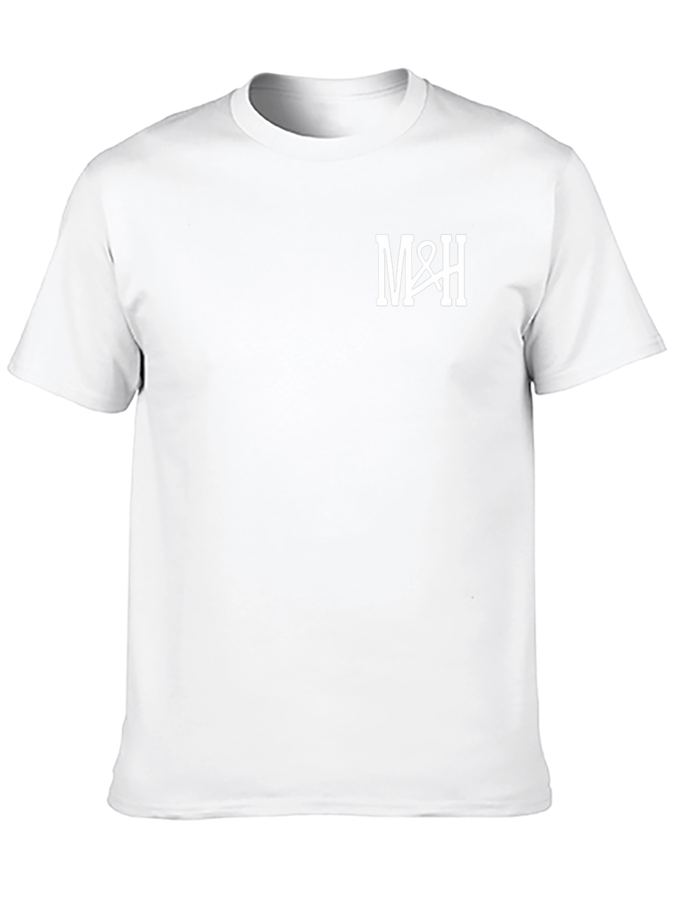 M&H Black T-Shirt - Classic Casual Comfort