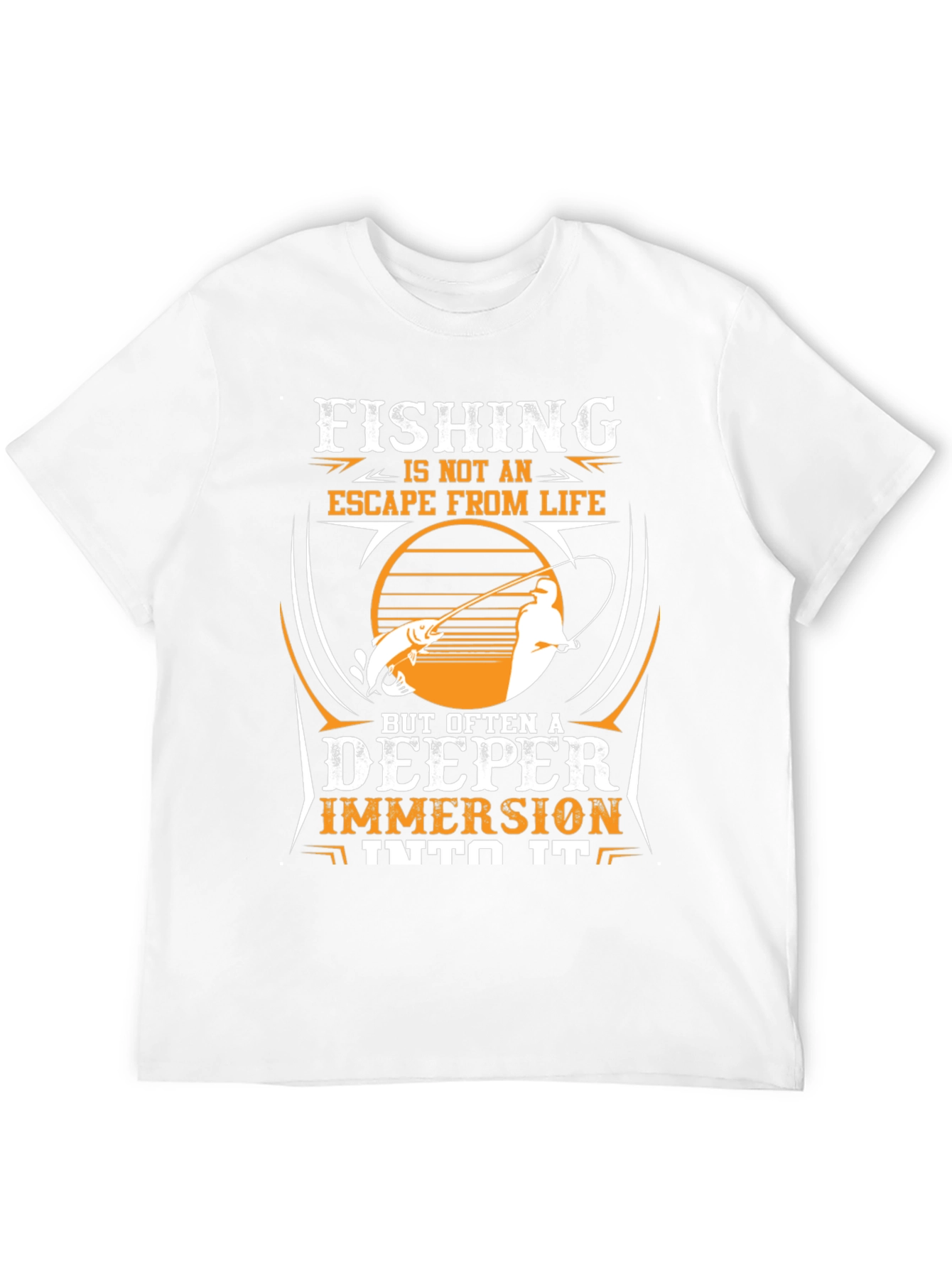 Fishing Immersion Graphic Tee