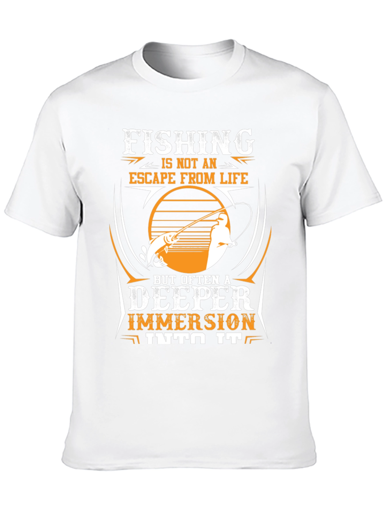 Fishing Immersion Graphic Tee