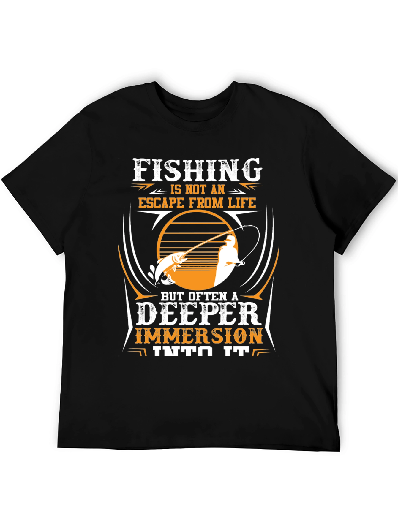 Fishing Immersion Graphic Tee