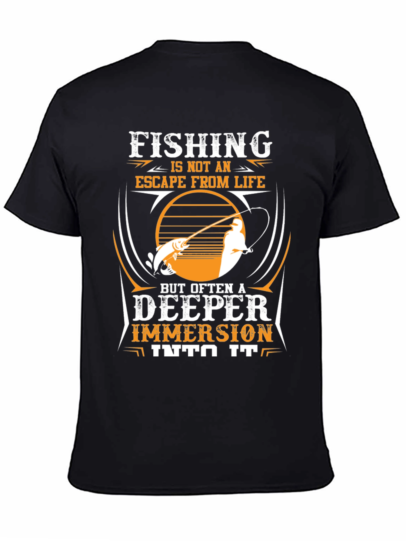 Fishing Immersion Graphic Tee
