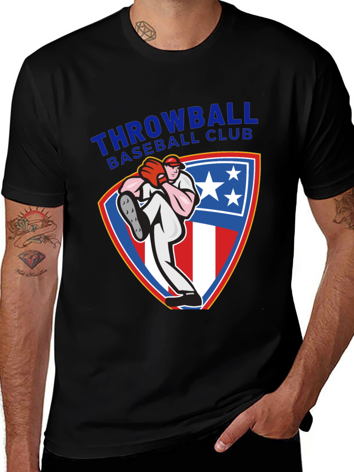 Throwball Baseball Club T-Shirt