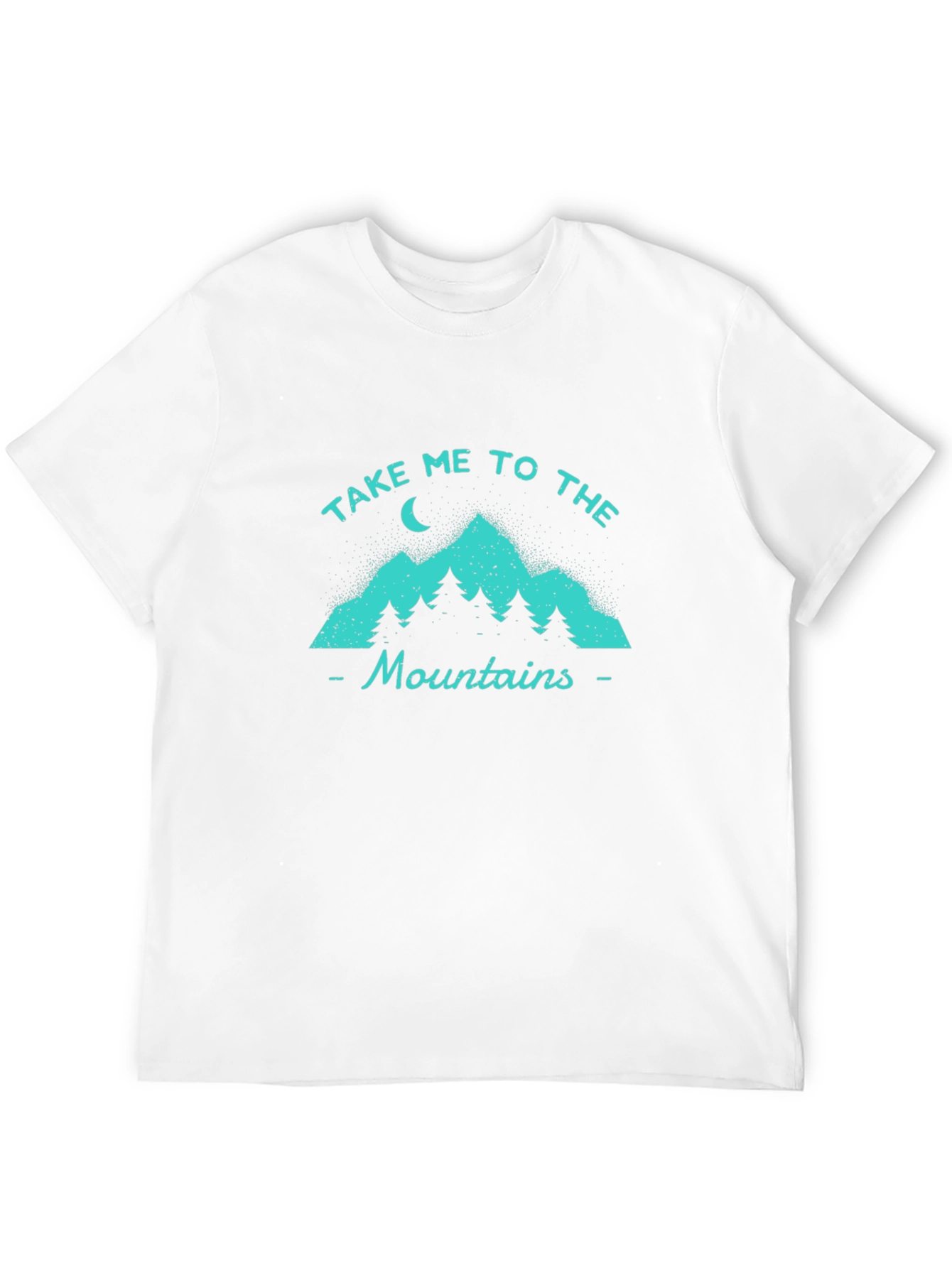 Take Me To The Mountains Graphic Tee - Black