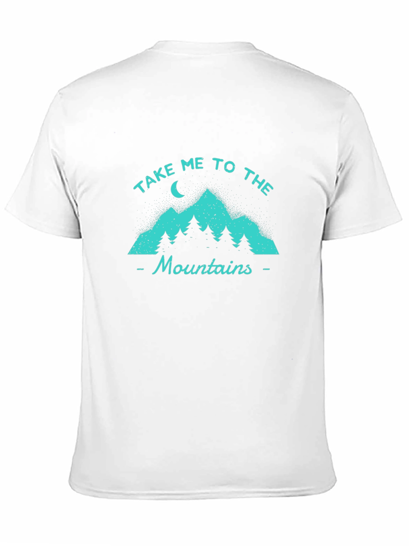 Take Me To The Mountains Graphic Tee - Black