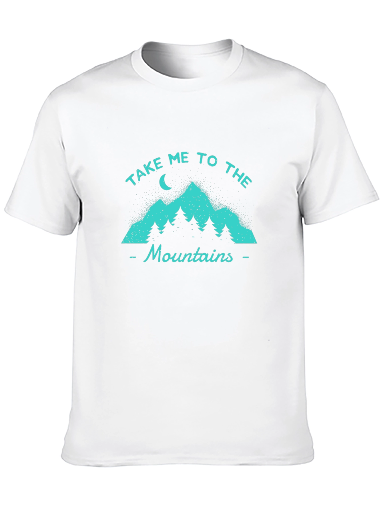 Take Me To The Mountains Graphic Tee - Black