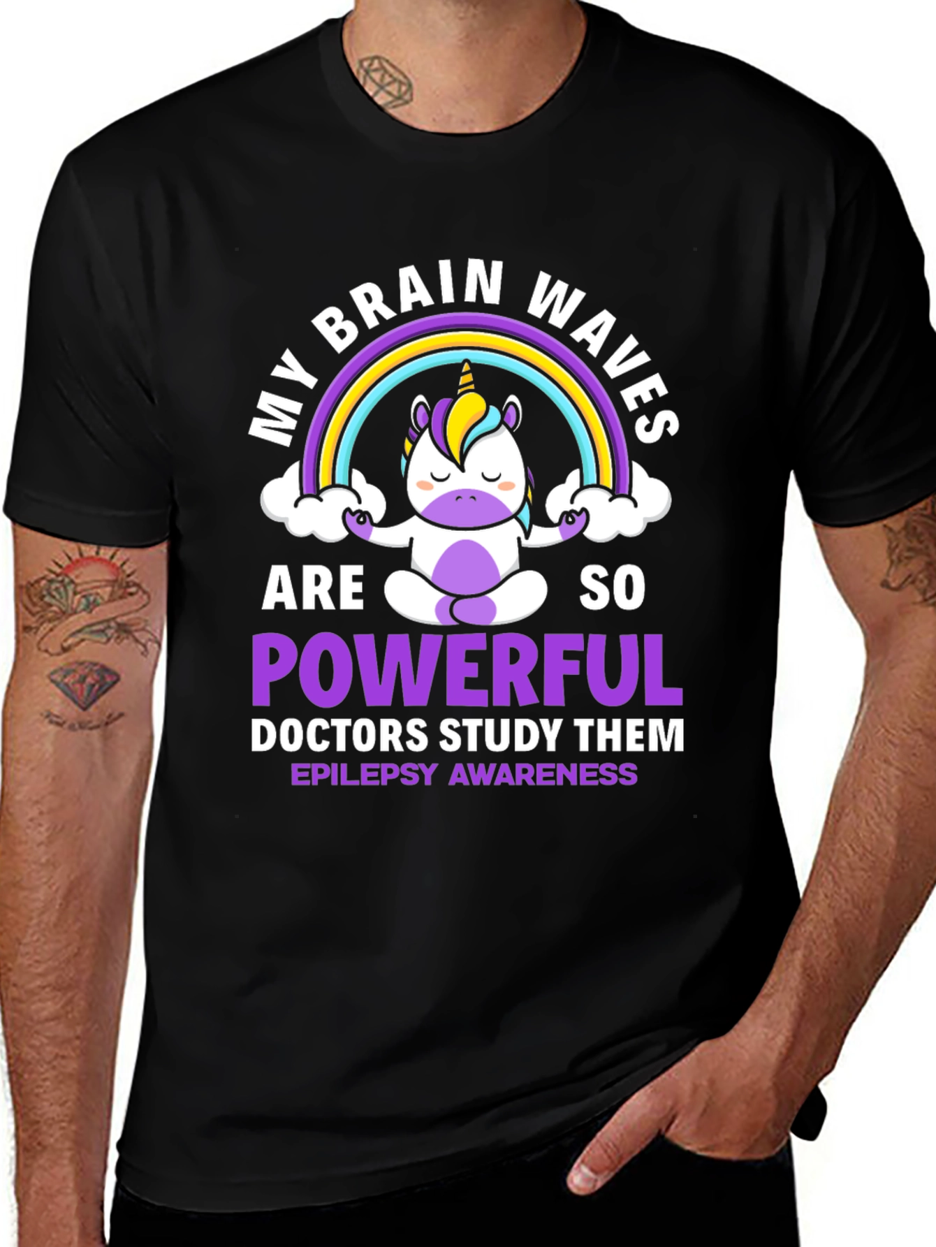 Epilepsy Awareness Unicorn T-Shirt
