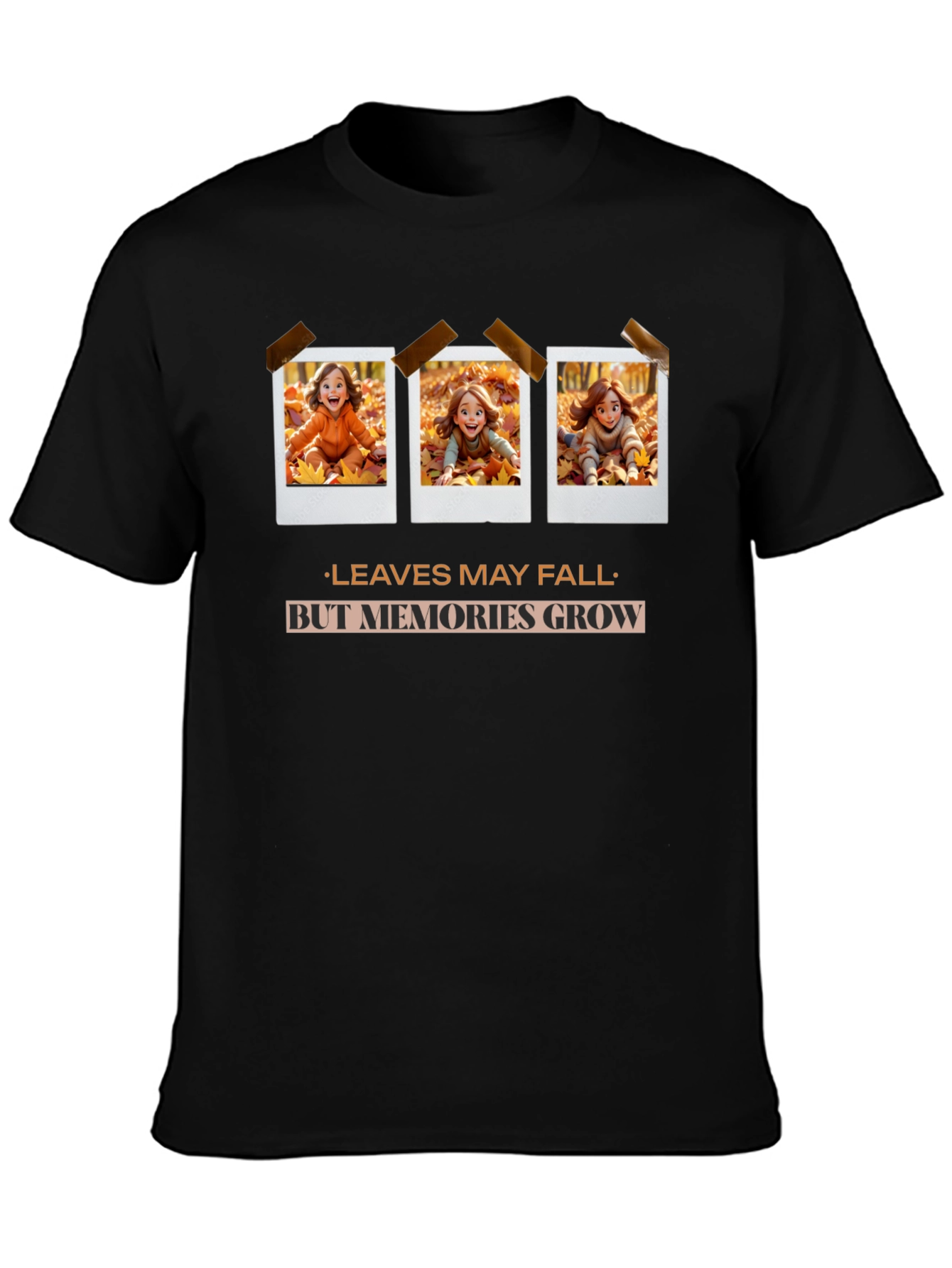 Autumn Memories T-Shirt - Leaves May Fall
