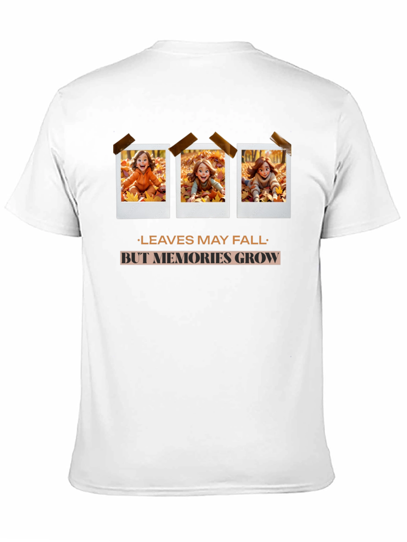 Autumn Memories T-Shirt - Leaves May Fall