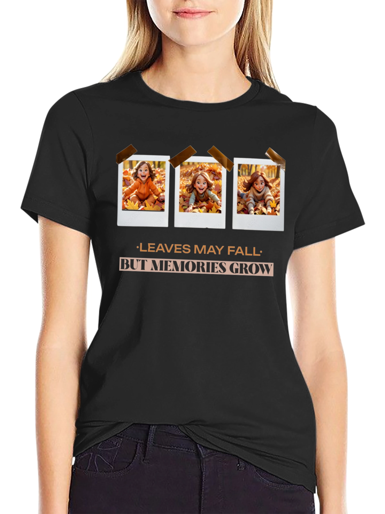 Autumn Memories T-Shirt - Leaves May Fall