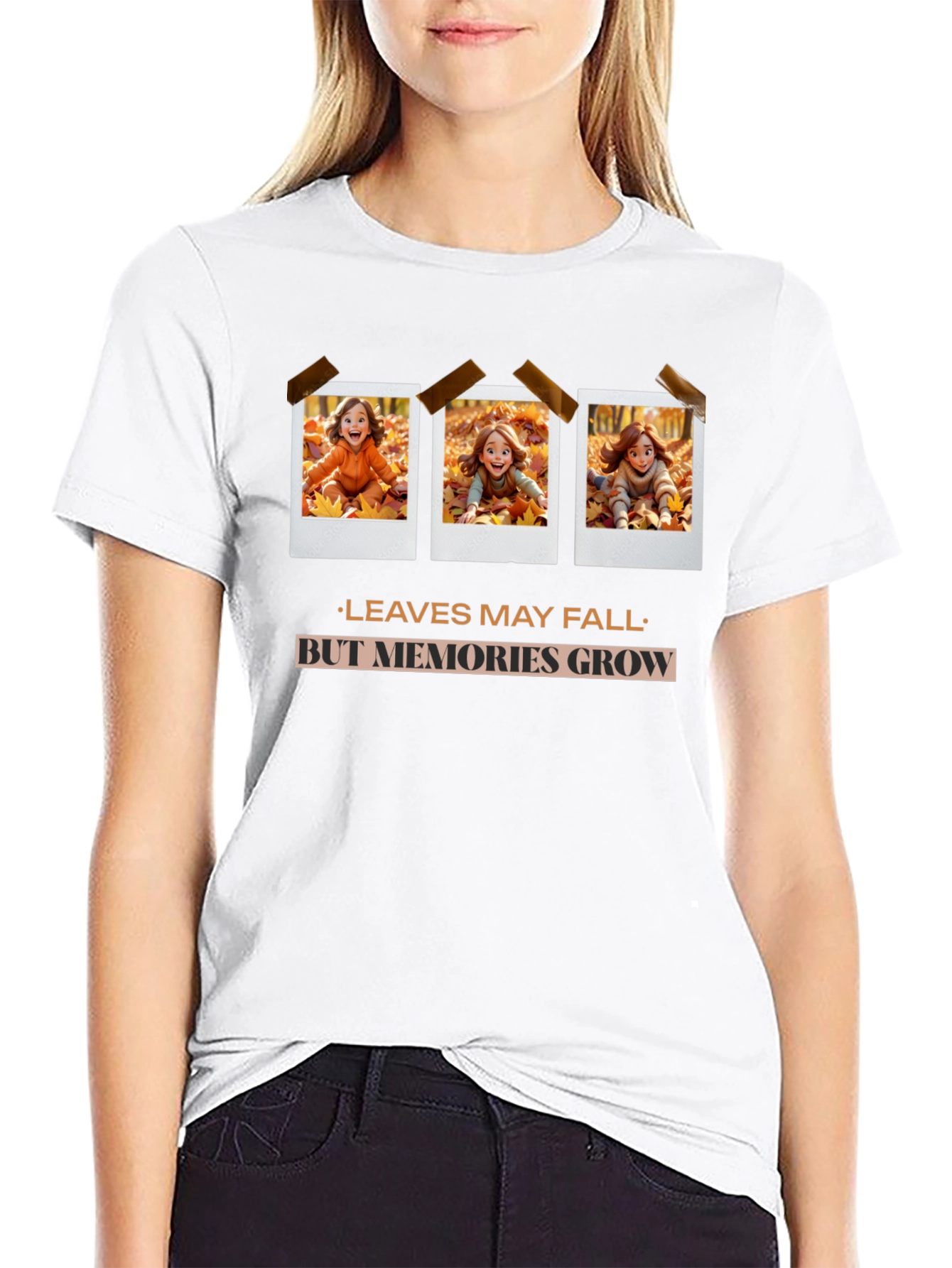 Autumn Memories T-Shirt - Leaves May Fall