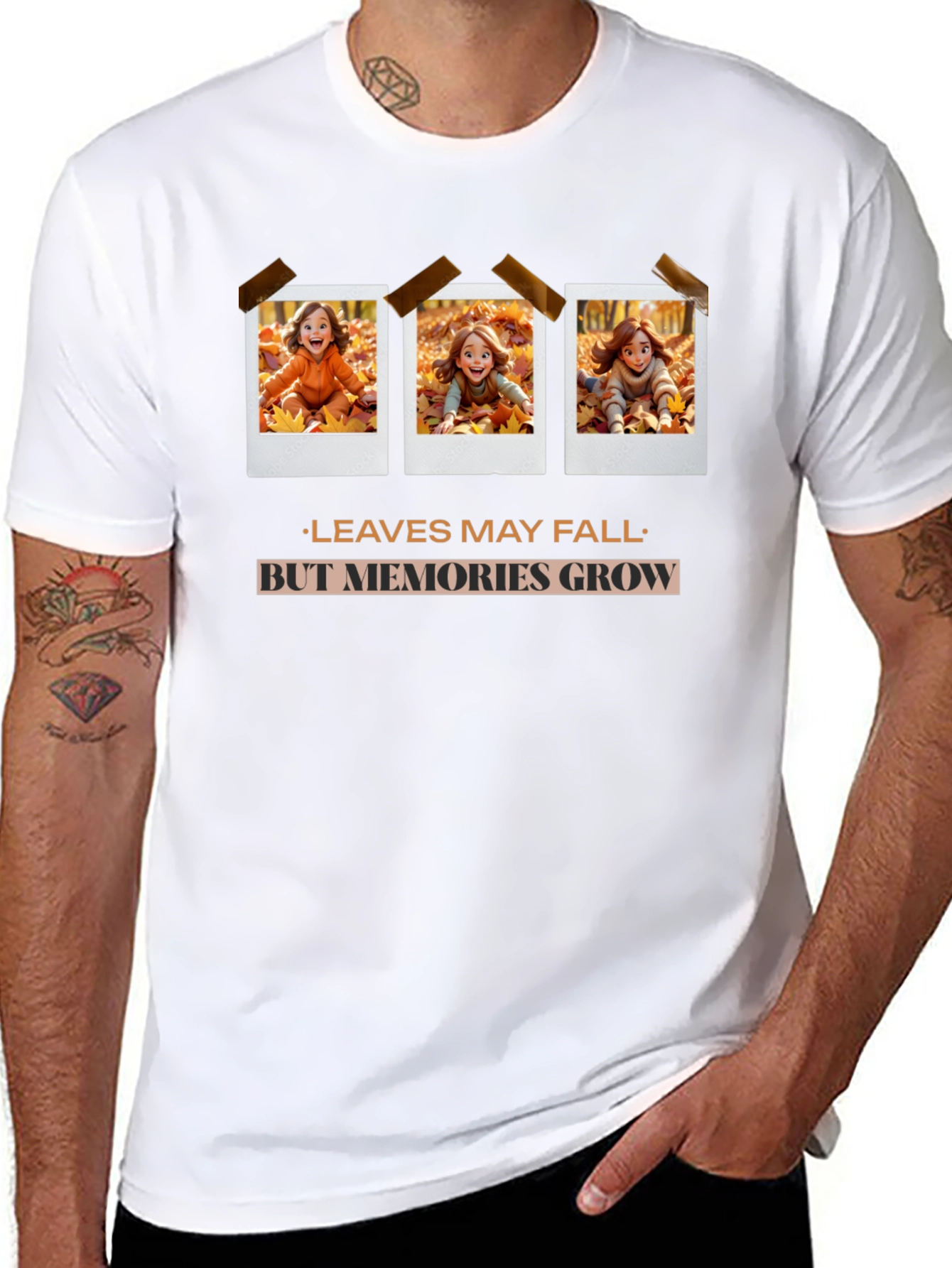 Autumn Memories T-Shirt - Leaves May Fall