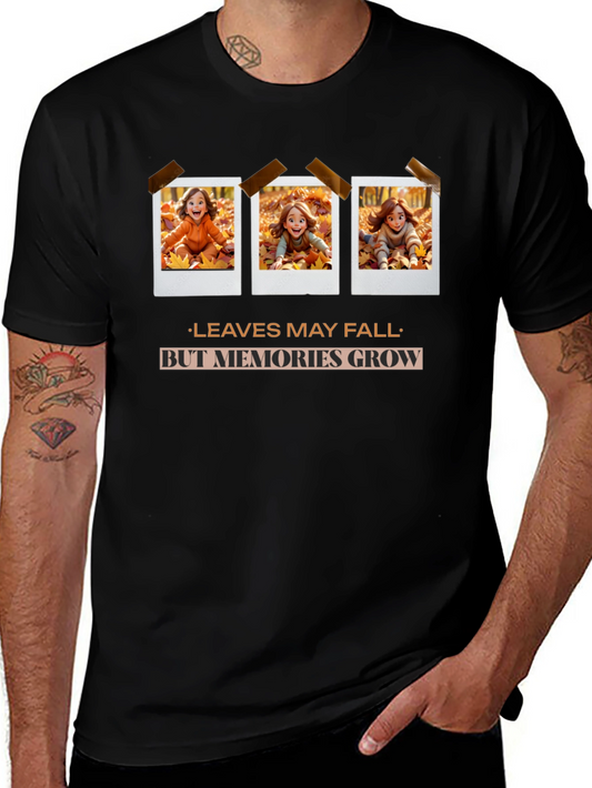 Autumn Memories T-Shirt - Leaves May Fall