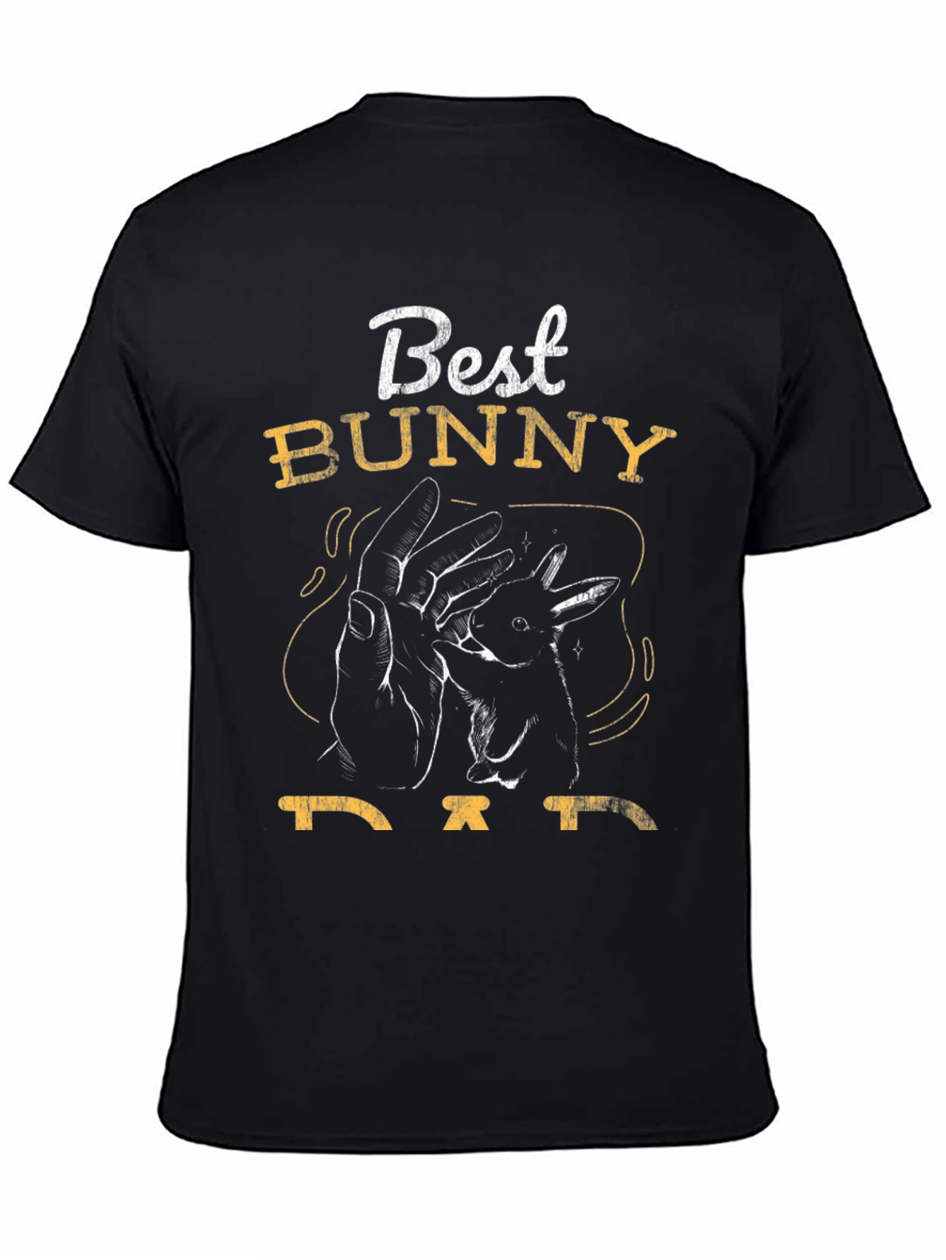 Best Bunny Dad T-Shirt - Mens Graphic Tee