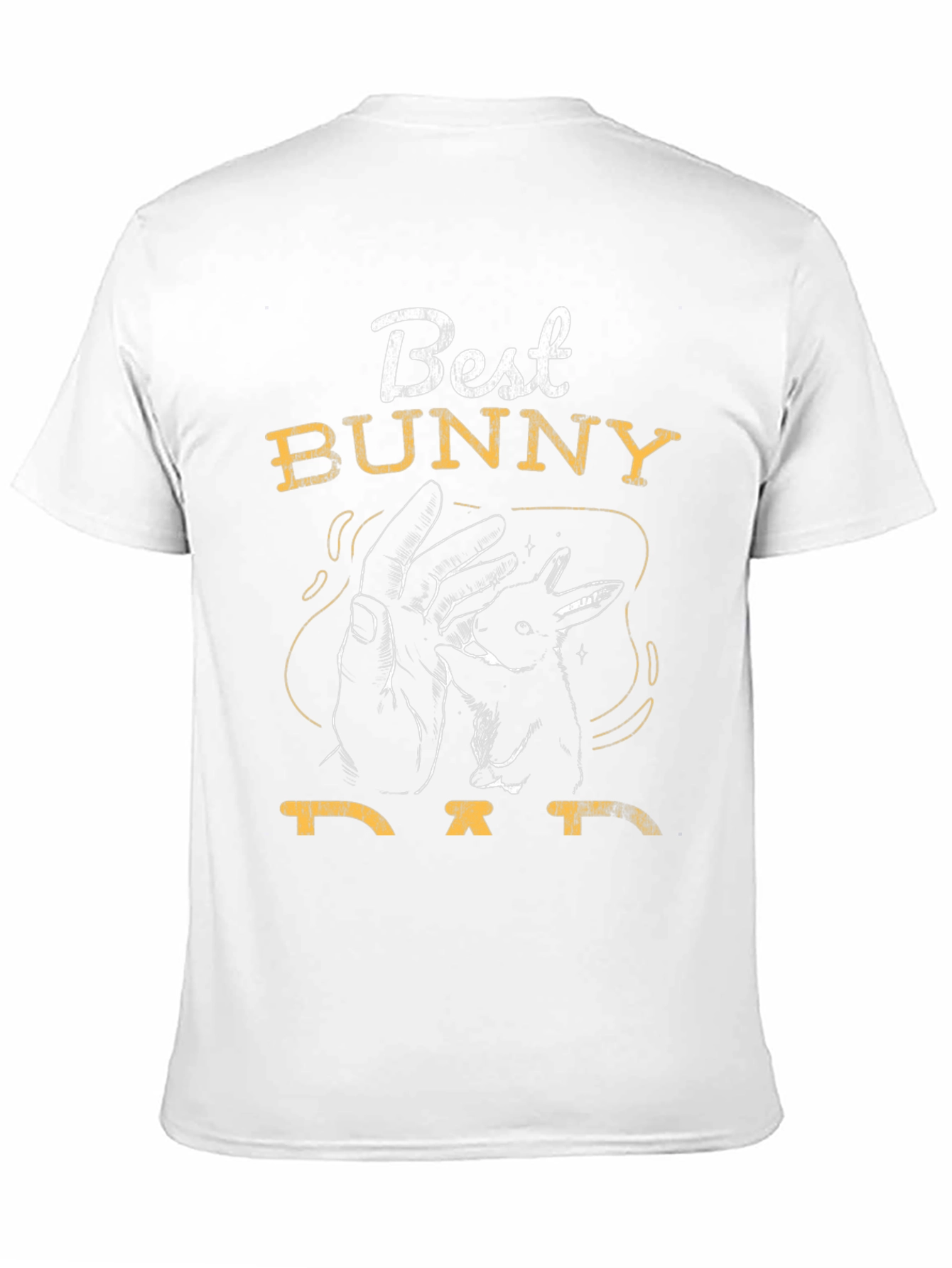 Best Bunny Dad T-Shirt - Mens Graphic Tee
