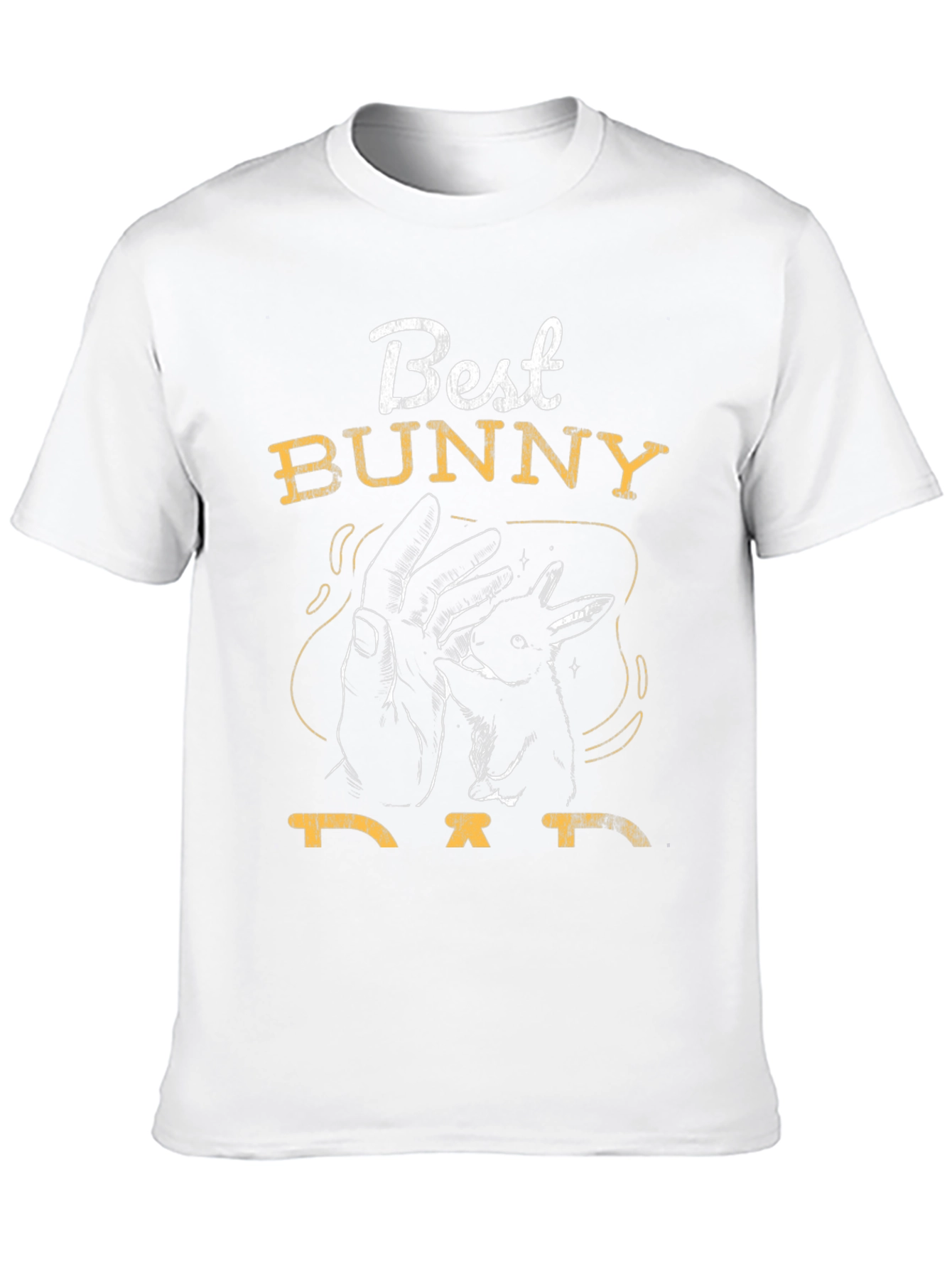 Best Bunny Dad T-Shirt - Mens Graphic Tee