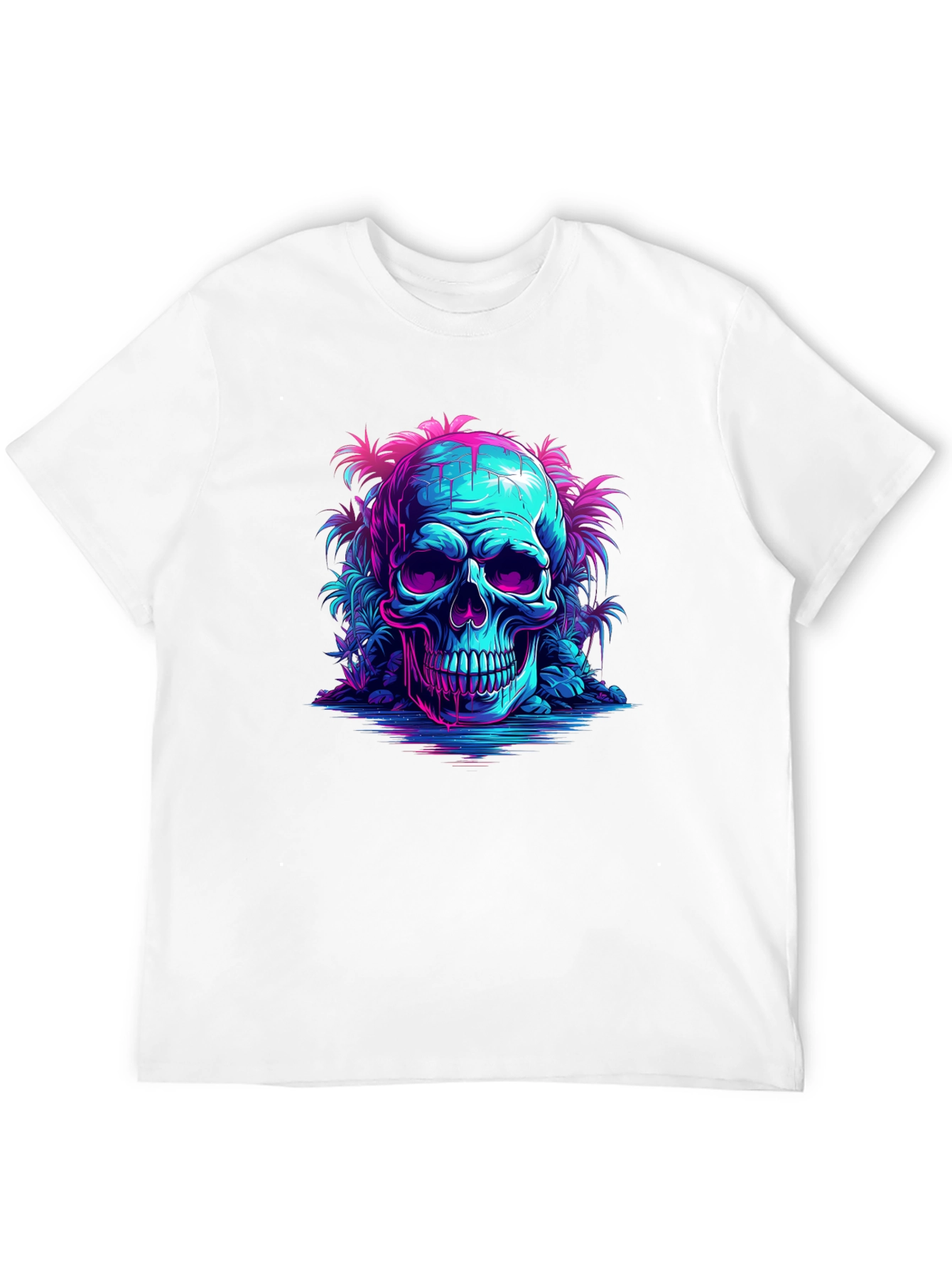 Neon Skull Island T-Shirt