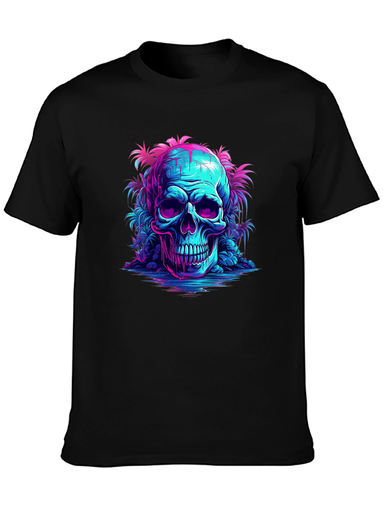 Neon Skull Island T-Shirt