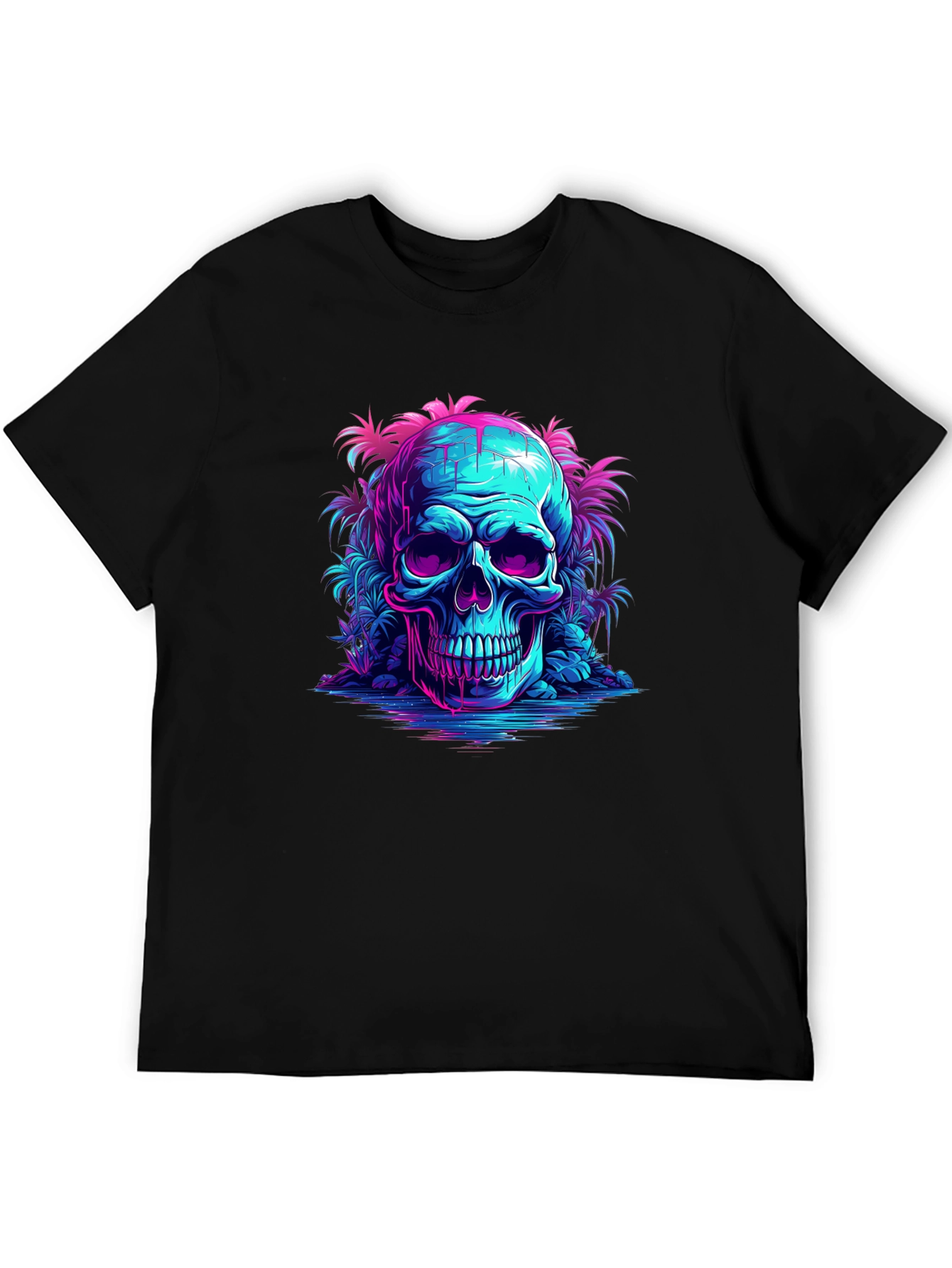 Neon Skull Island T-Shirt