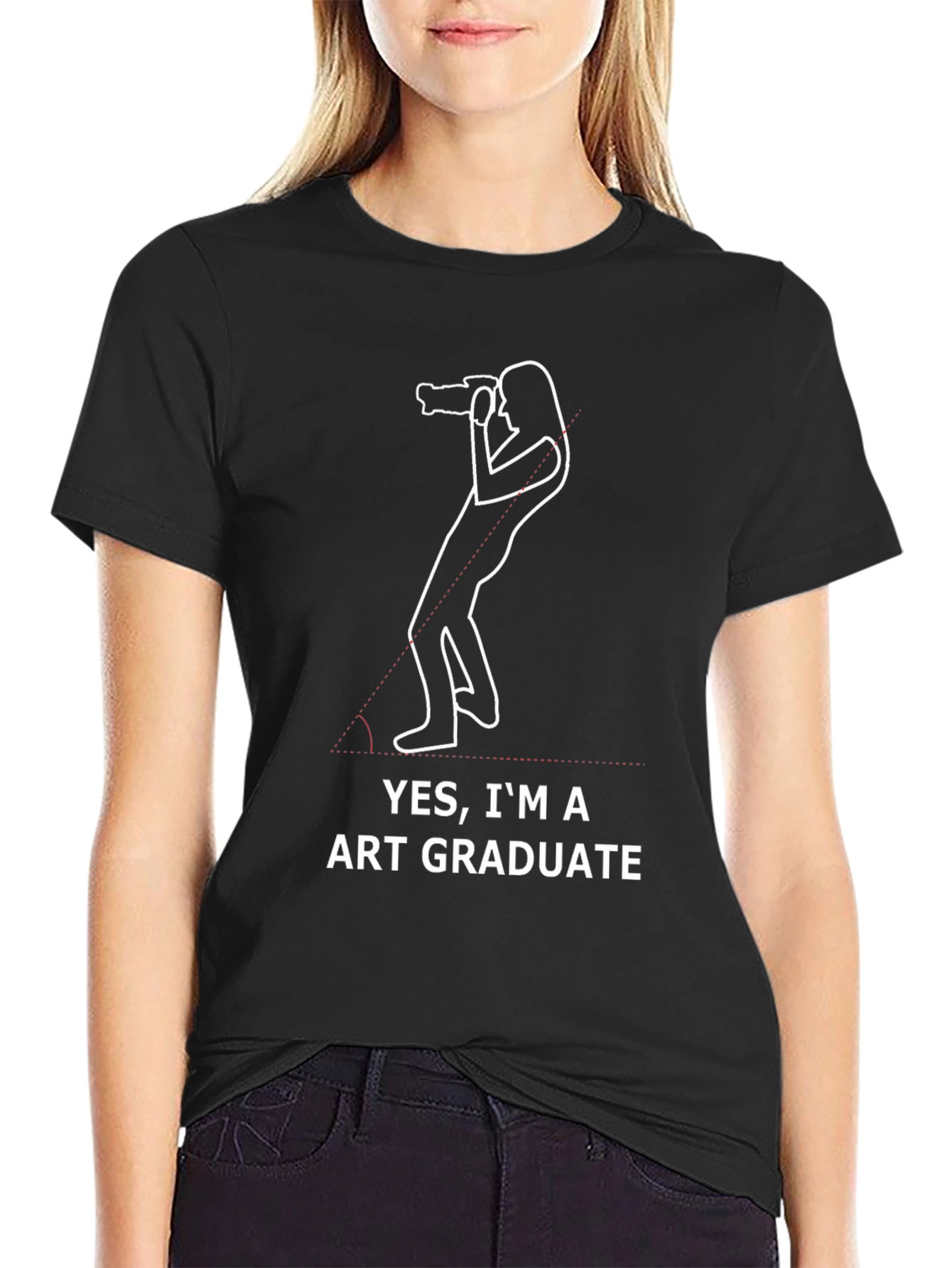 Art Graduate Graphic T-Shirt - Funny Photographer Tee