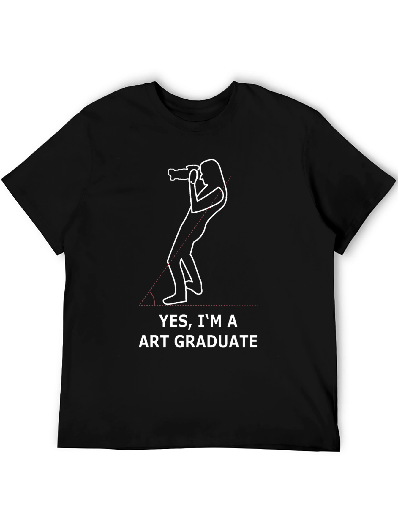 Art Graduate Graphic T-Shirt - Funny Photographer Tee