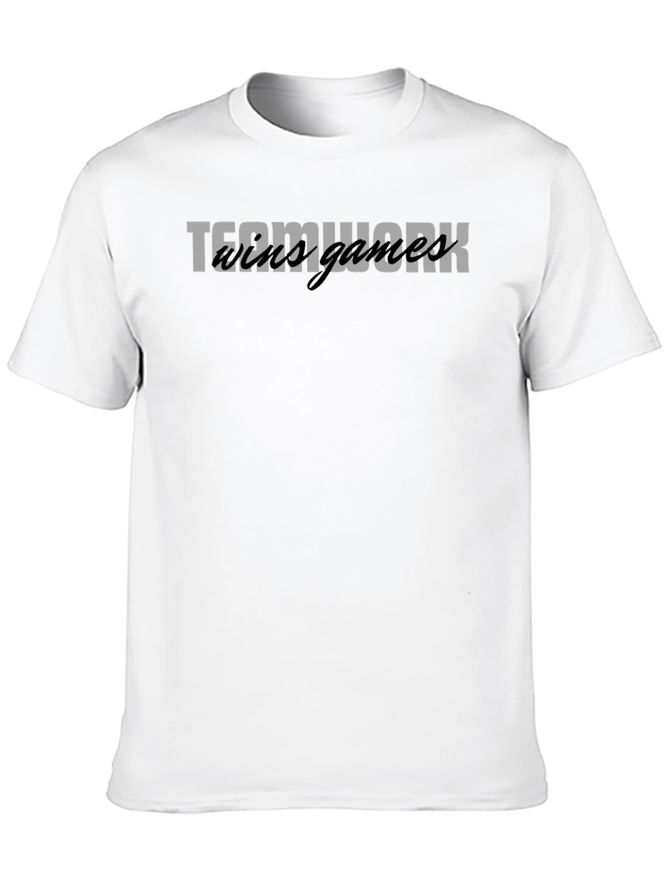 Teamwork Wild Games Black Graphic Tee