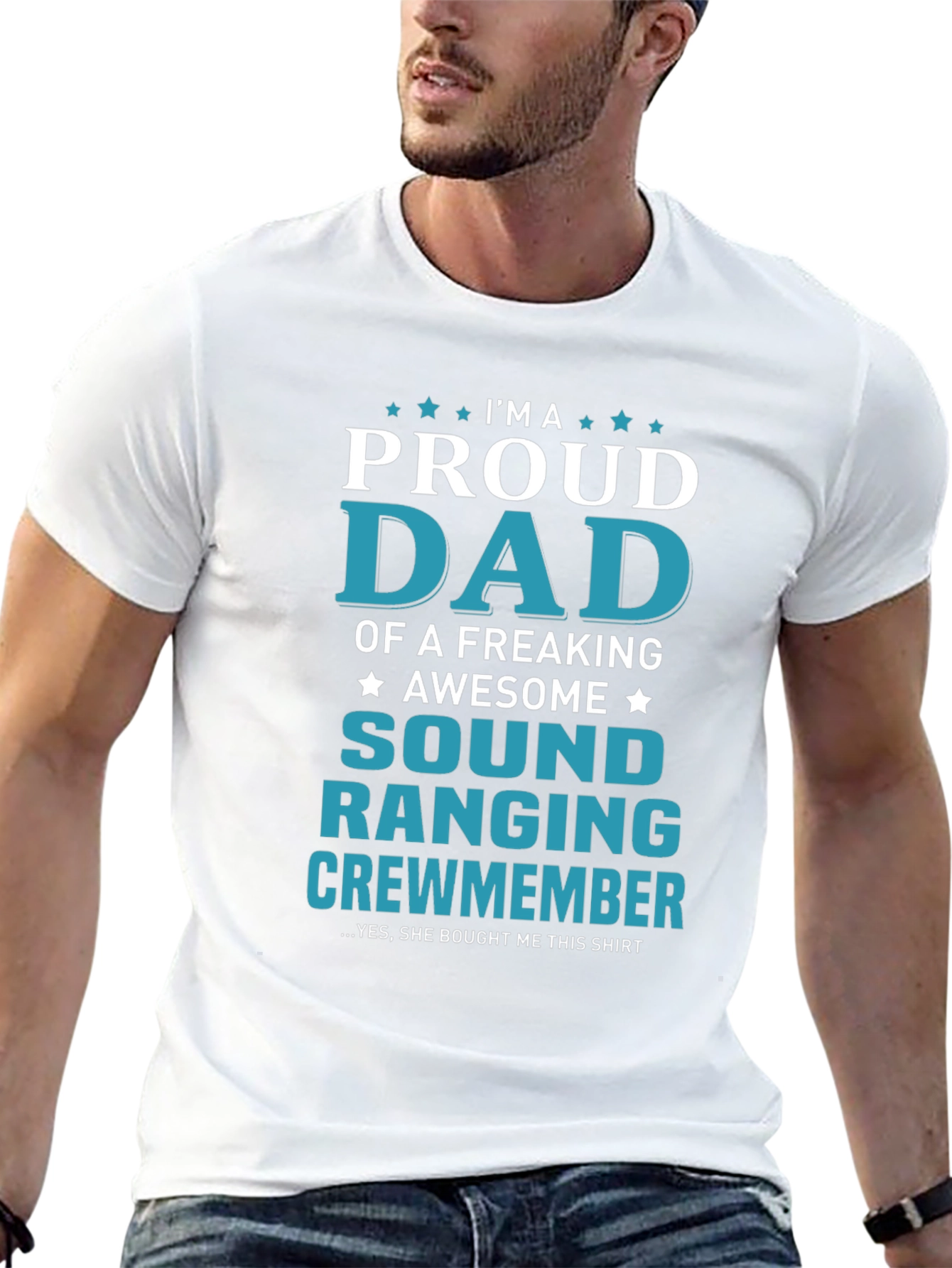 Proud Dad of an Awesome Sound Ranging Crewmember T-Shirt