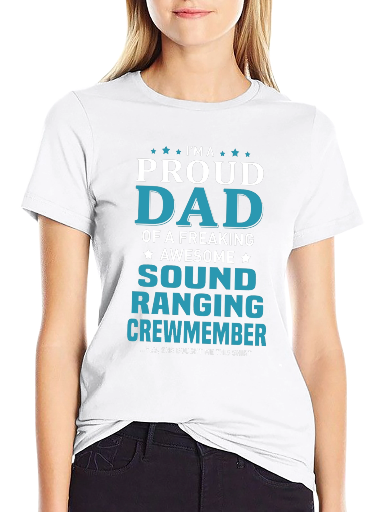 Proud Dad of an Awesome Sound Ranging Crewmember T-Shirt