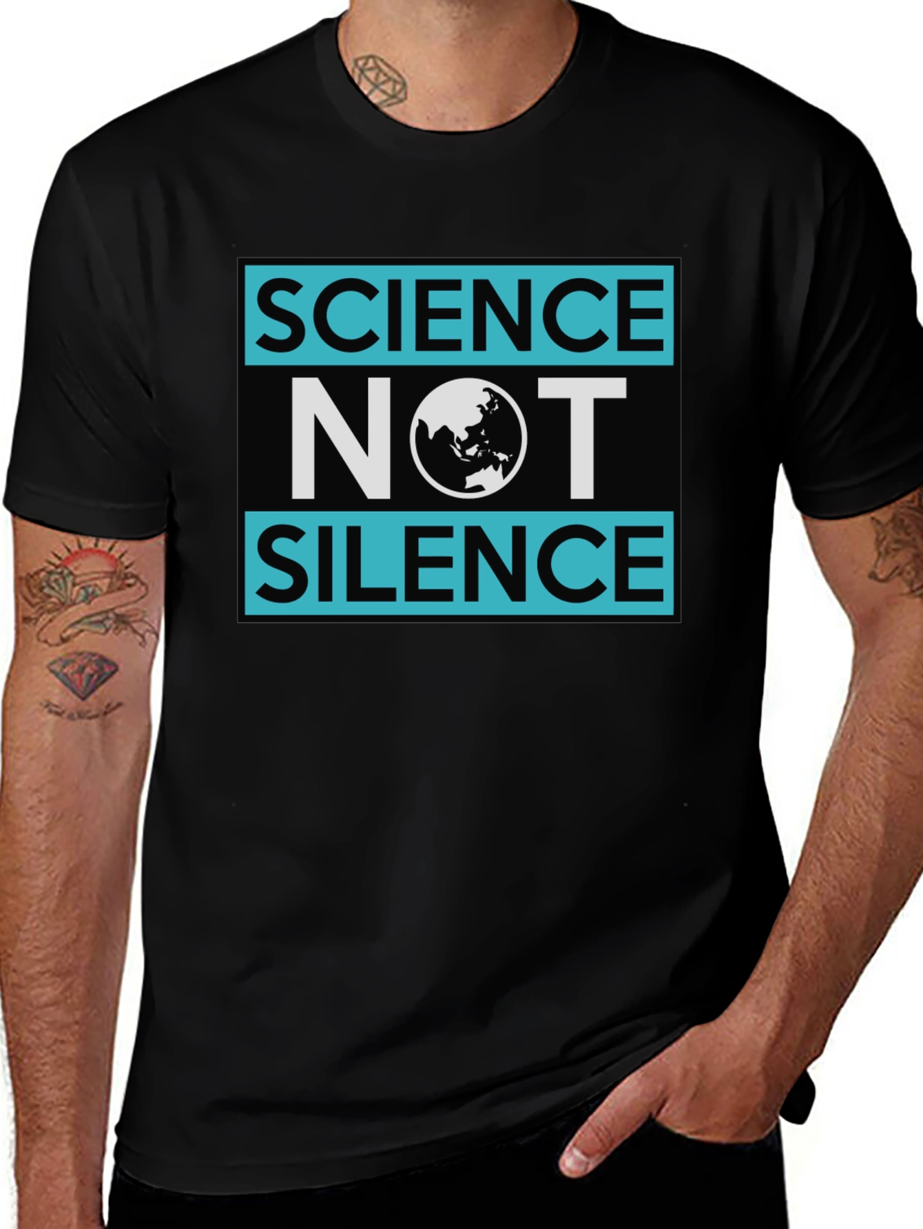 Science Not Silence Graphic Tee