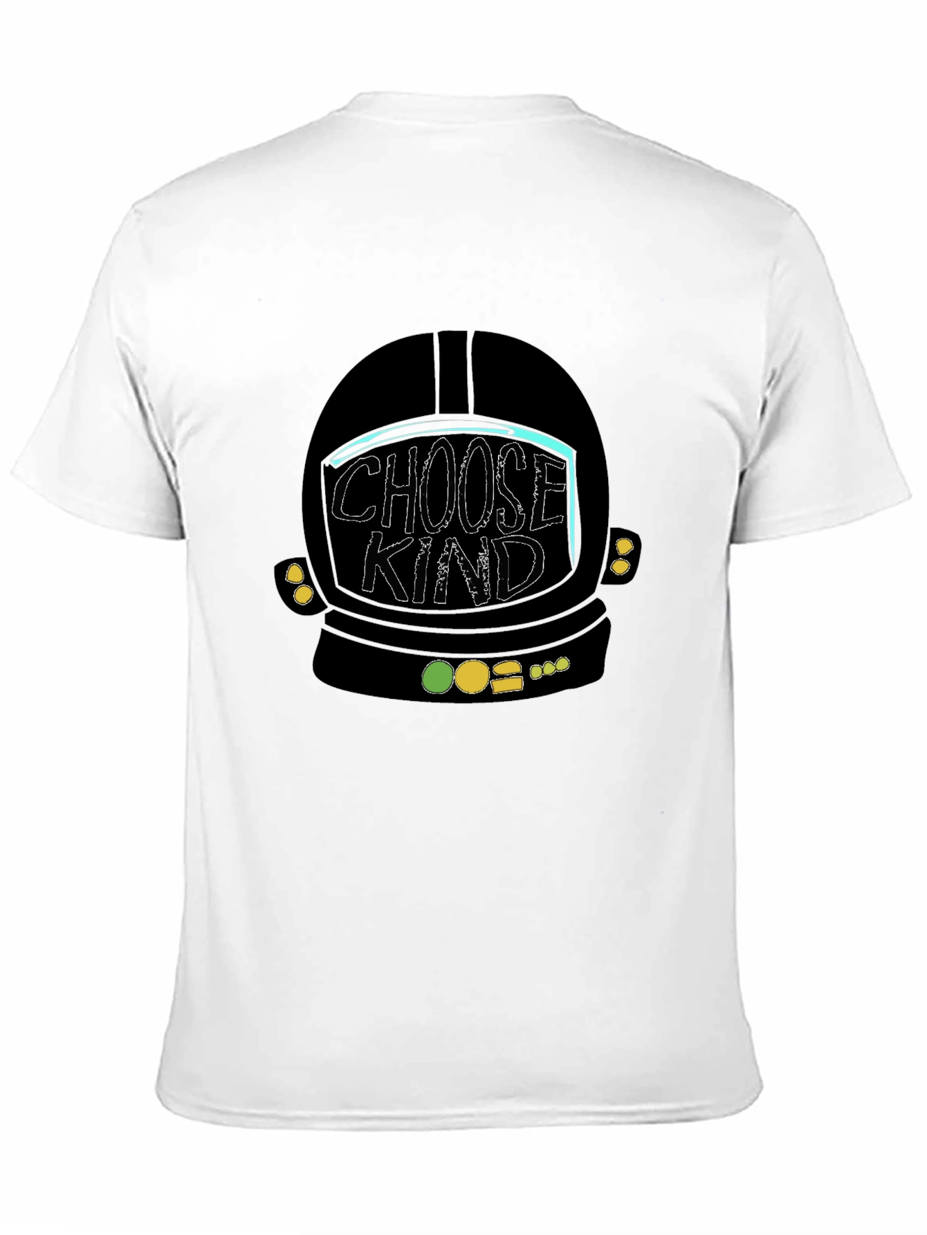 Choose Kind Astronaut Helmet Graphic T-Shirt