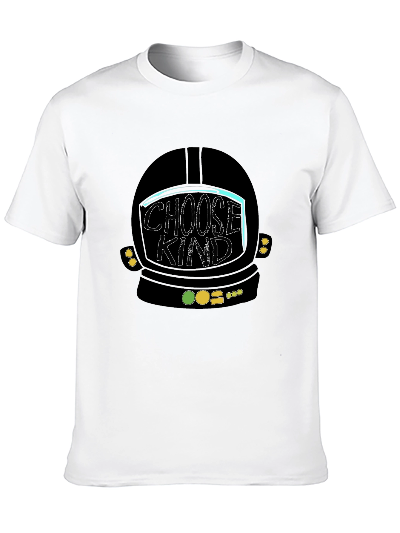 Choose Kind Astronaut Helmet Graphic T-Shirt