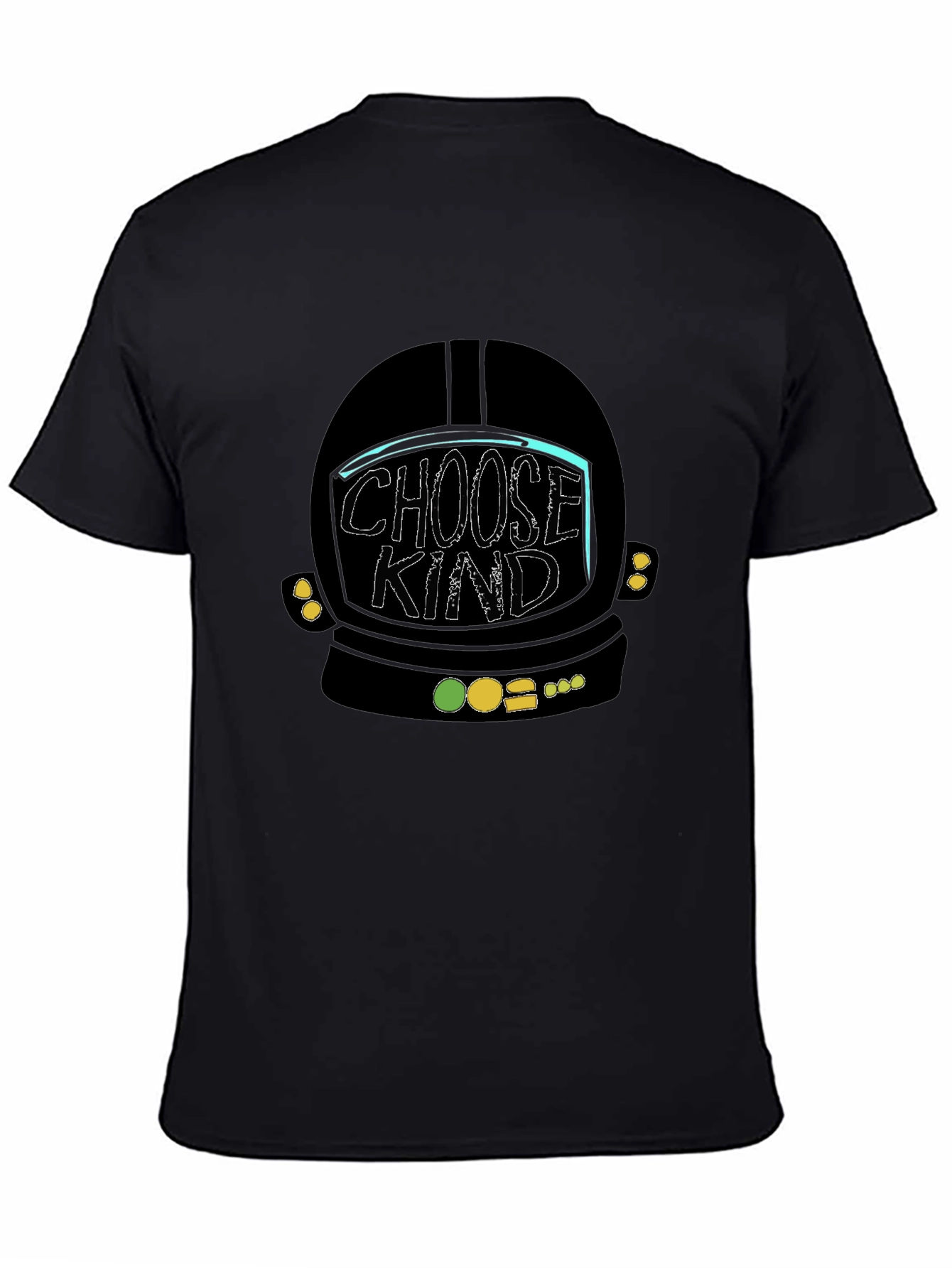 Choose Kind Astronaut Helmet Graphic T-Shirt