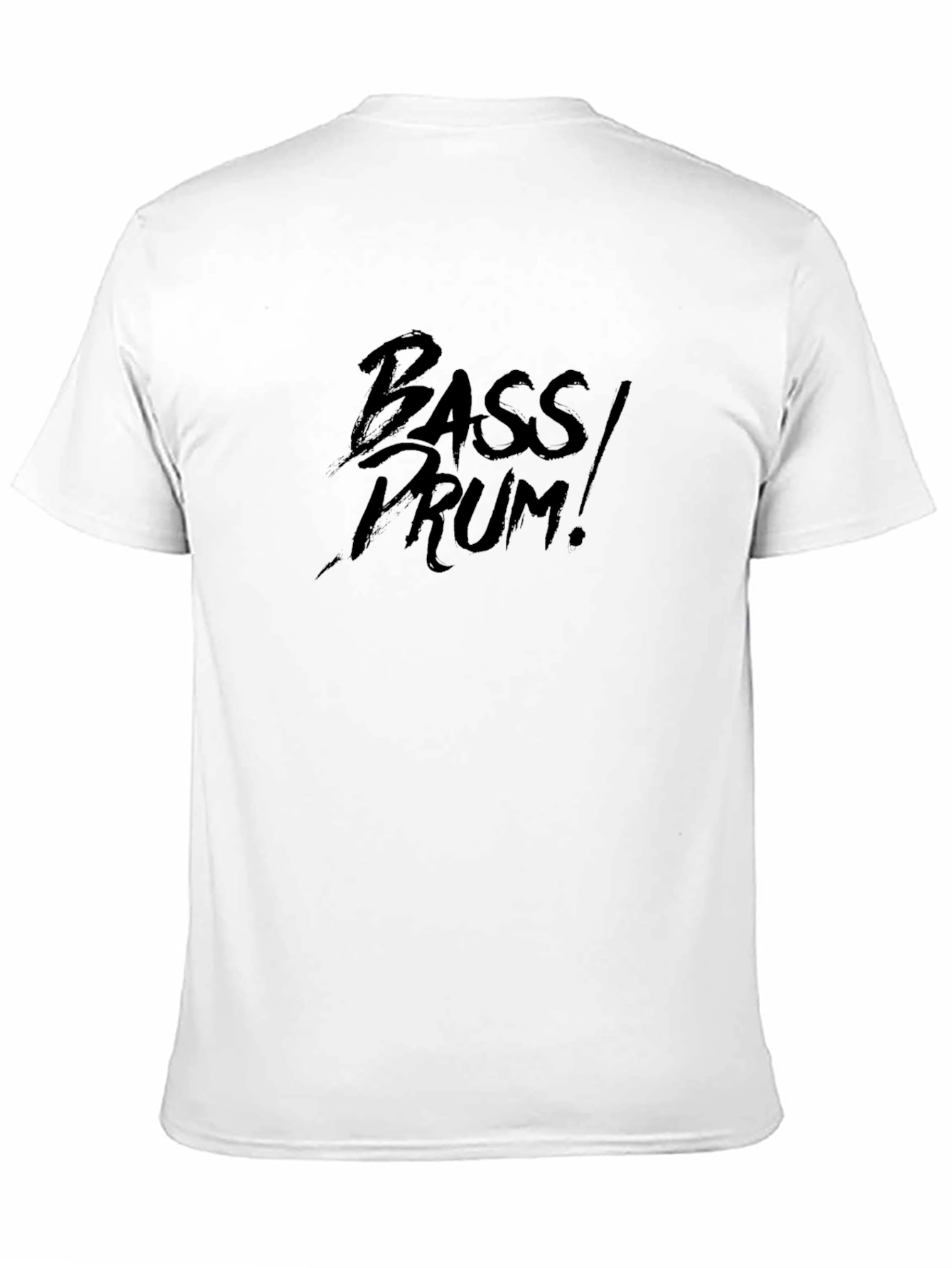 Bass Drum Black Graphic Tee