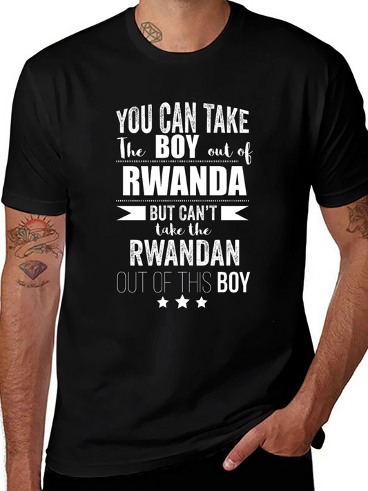 Rwanda Boy T-Shirt - Funny Graphic Tee