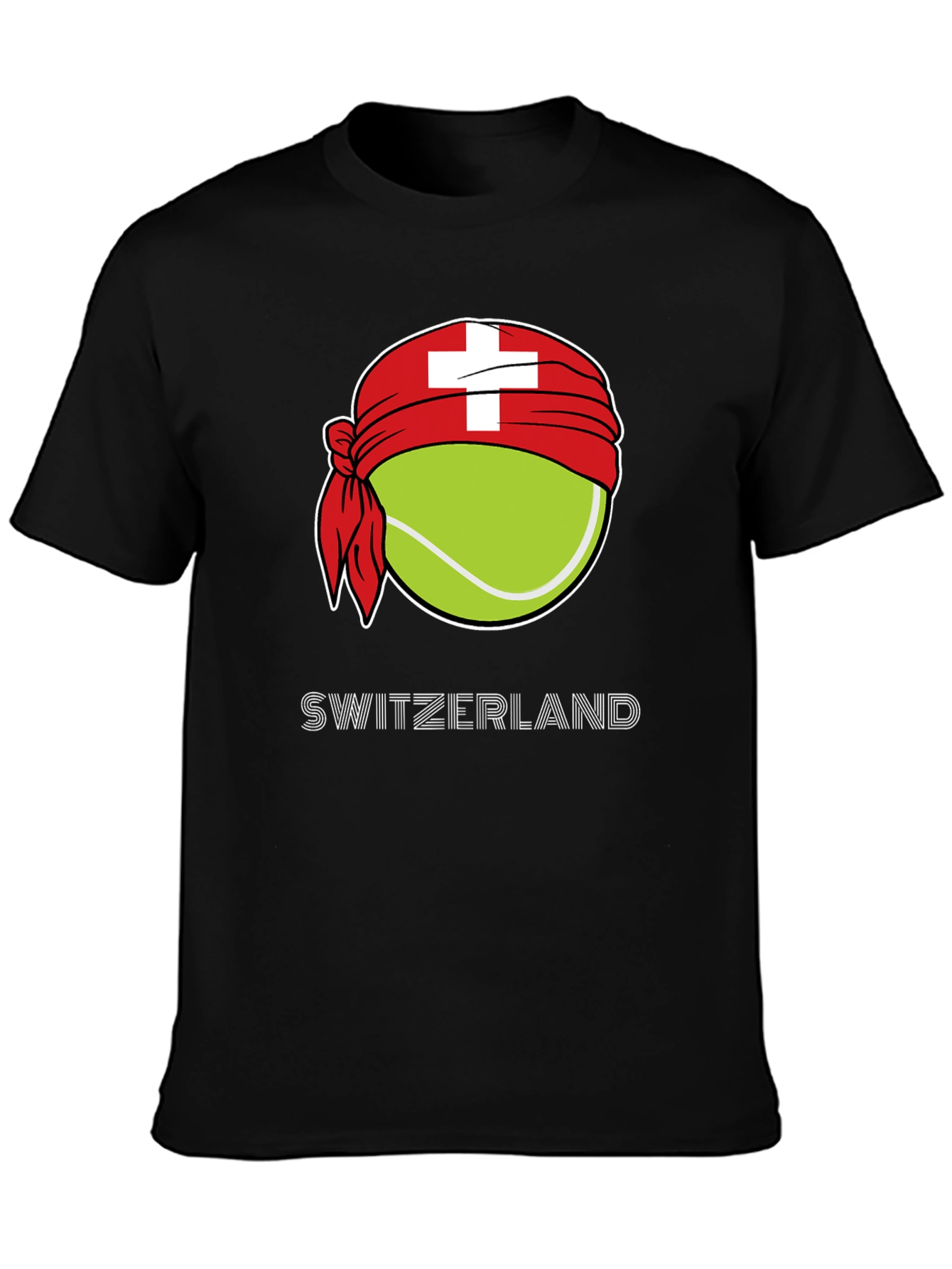Switzerland Tennis Ball T-Shirt