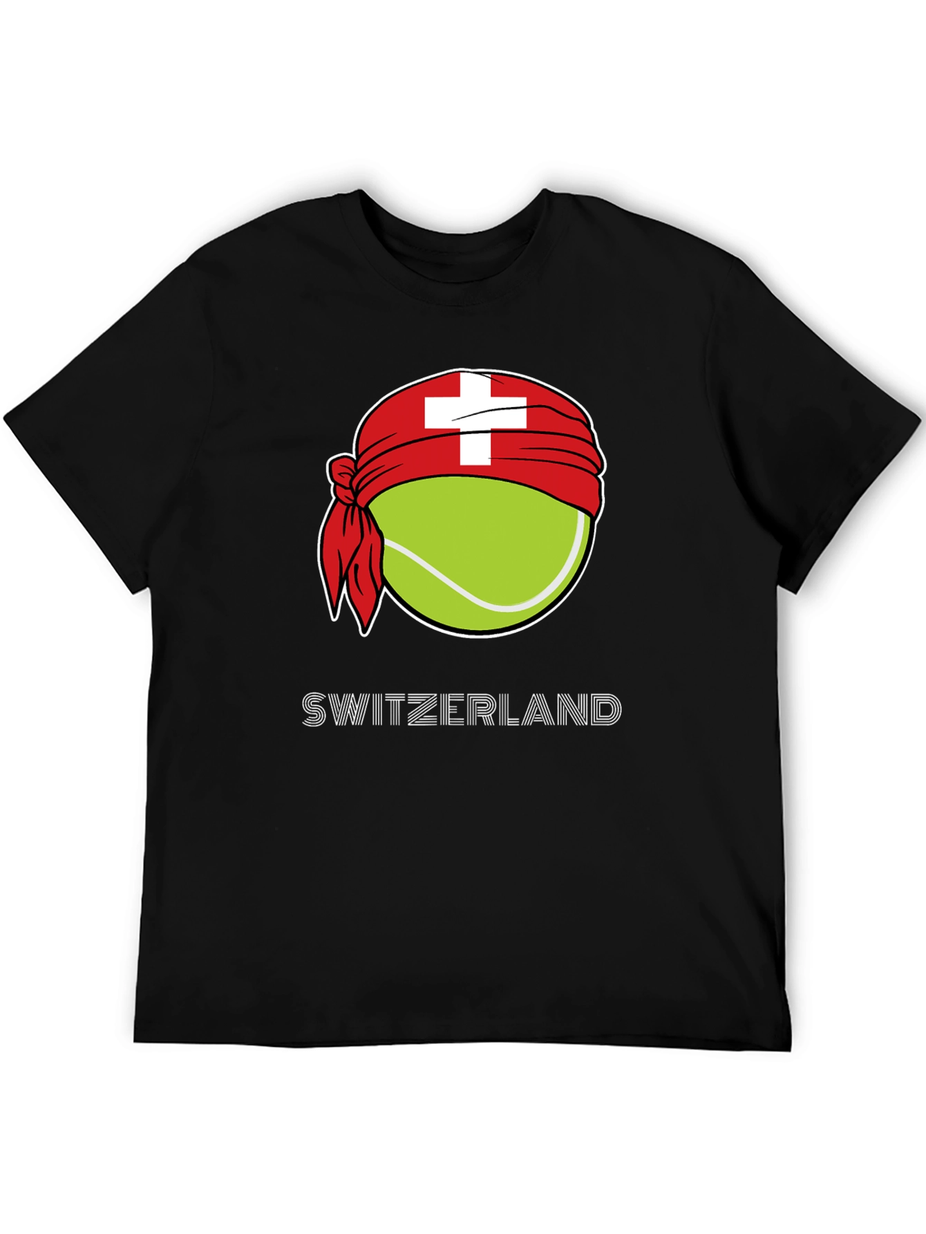 Switzerland Tennis Ball T-Shirt