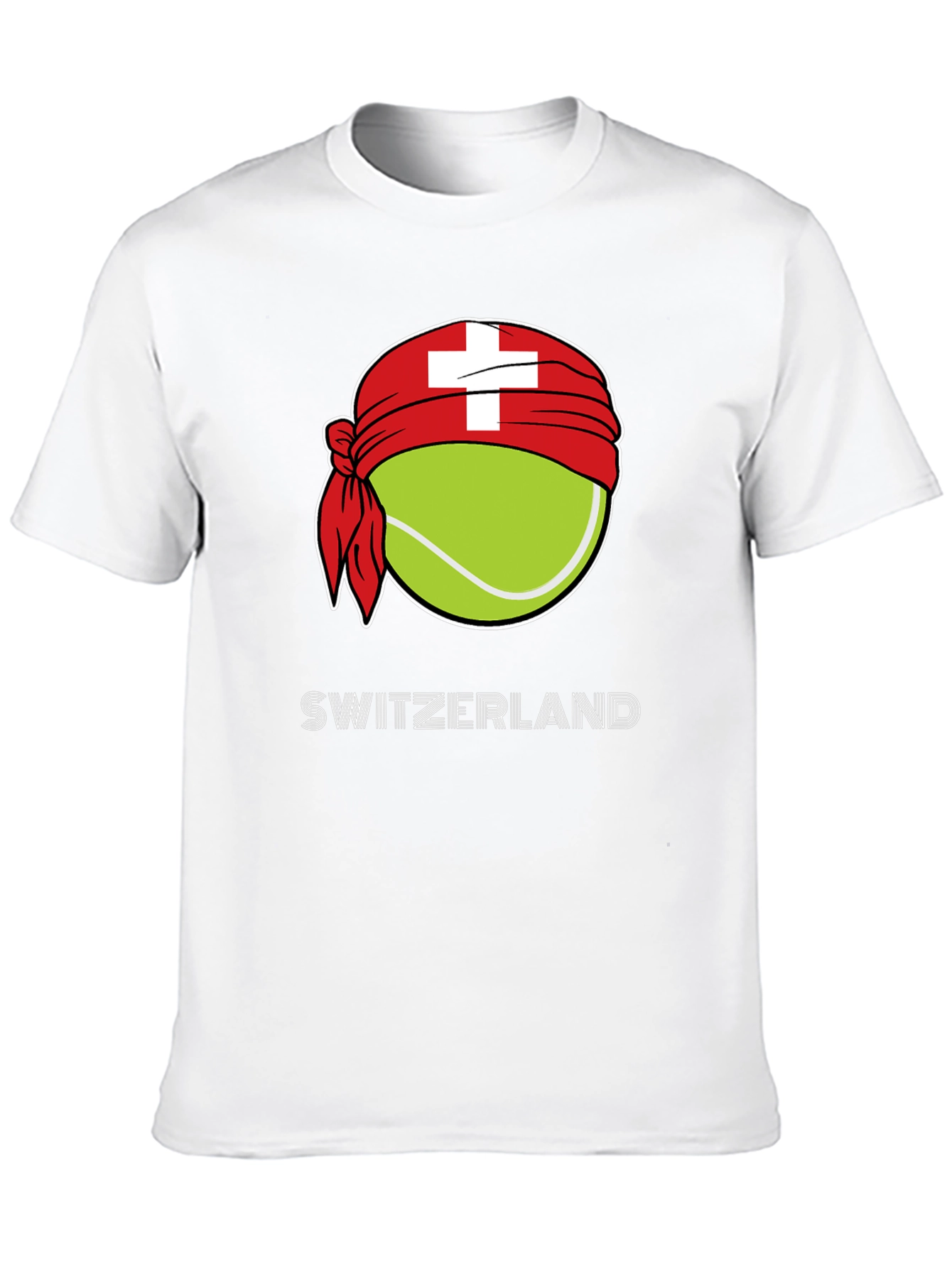 Switzerland Tennis Ball T-Shirt