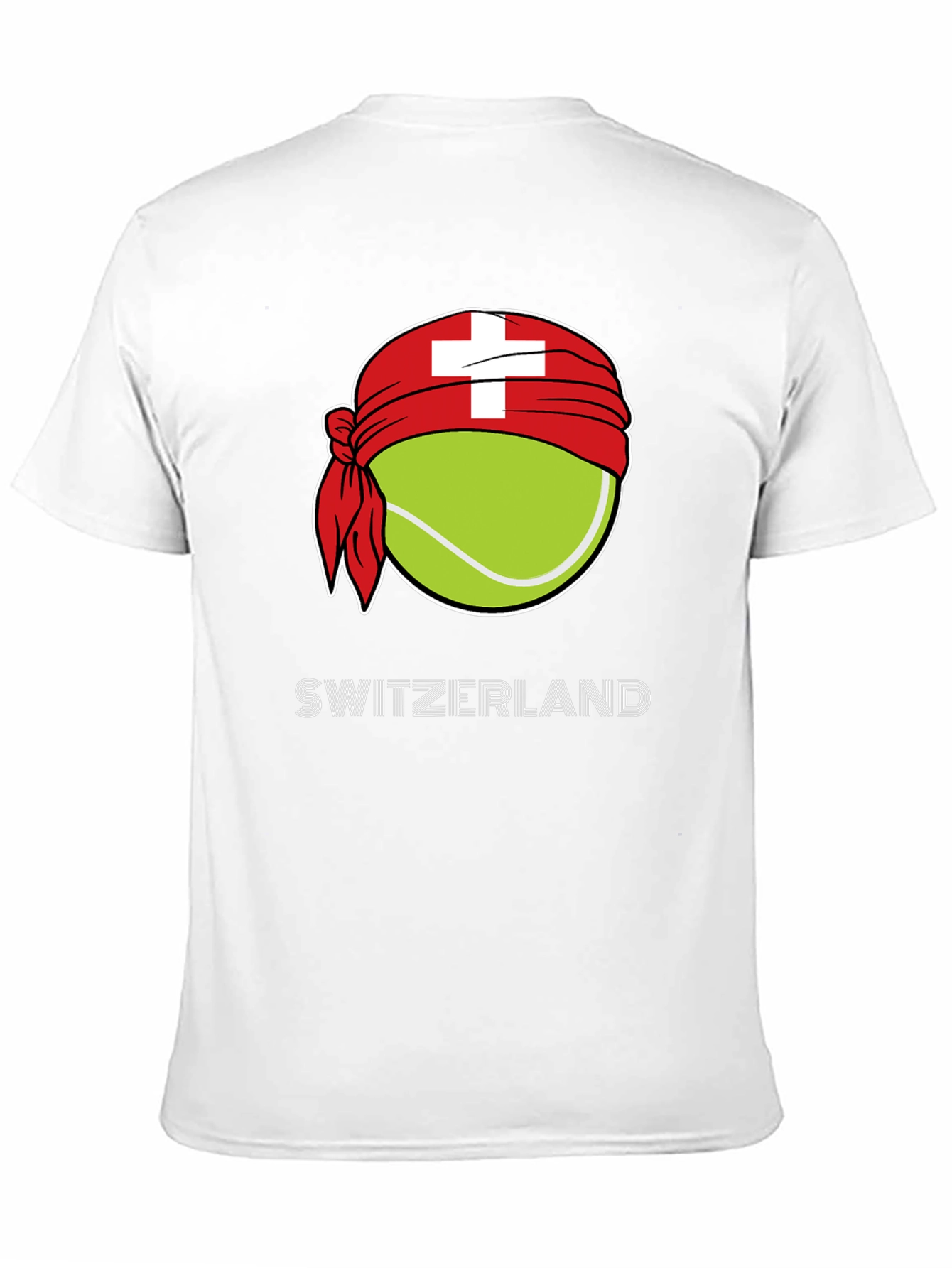 Switzerland Tennis Ball T-Shirt
