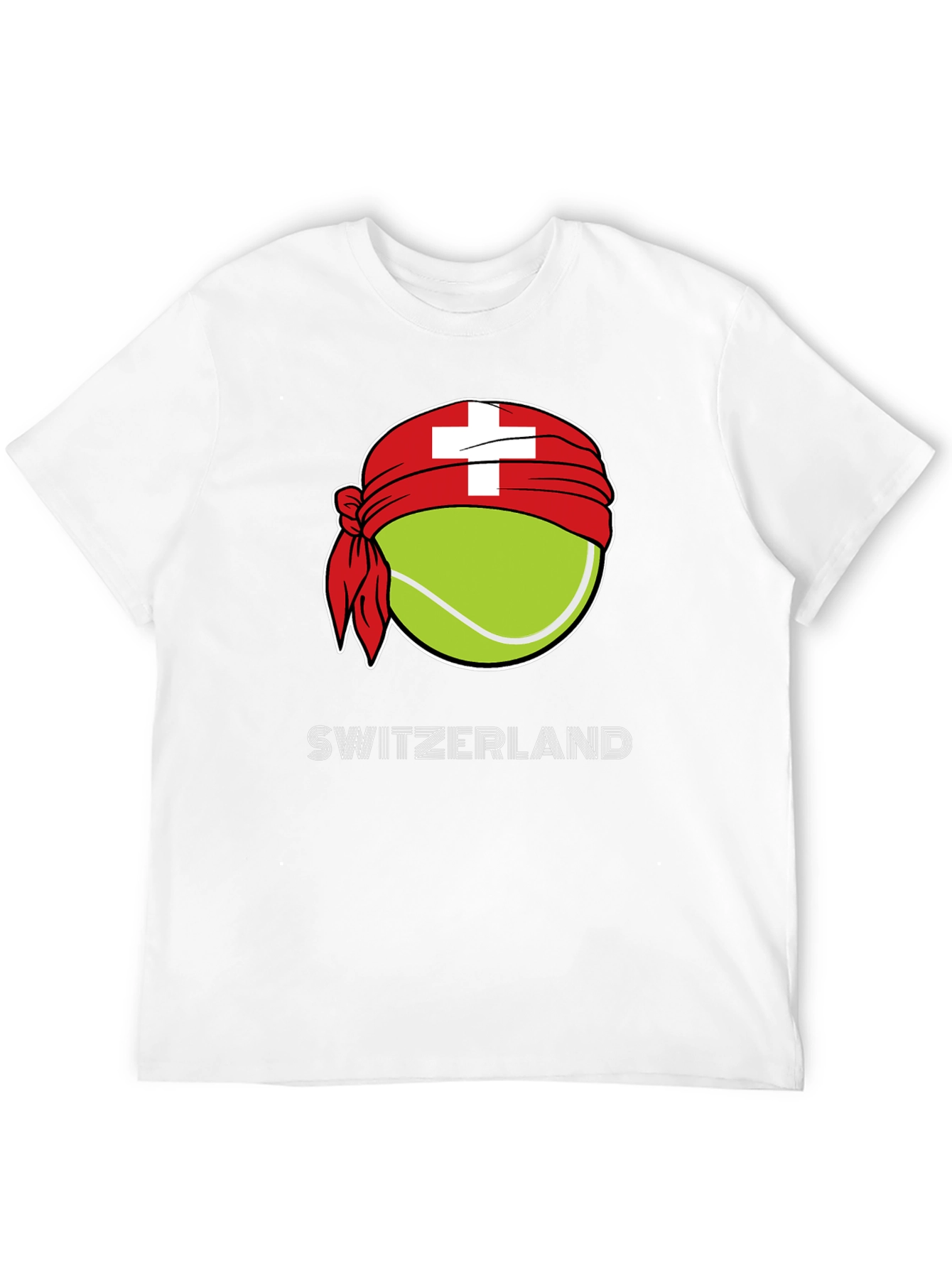 Switzerland Tennis Ball T-Shirt