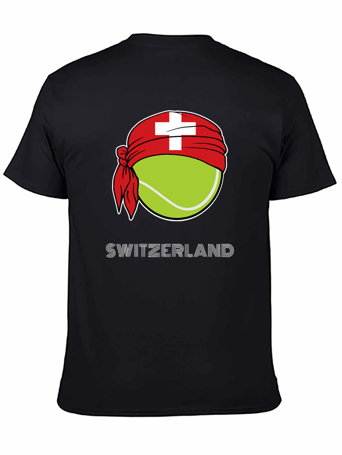 Switzerland Tennis Ball T-Shirt