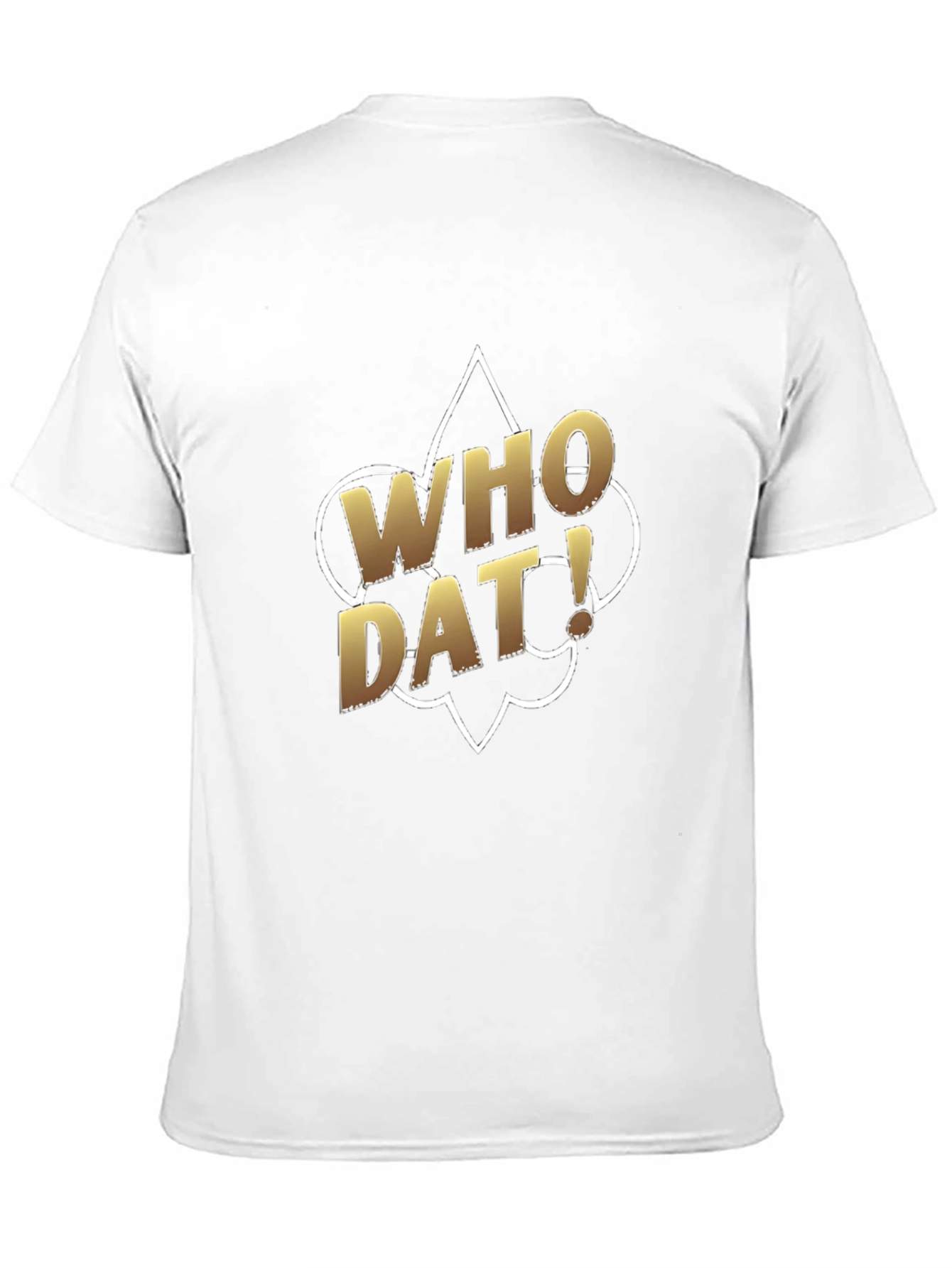 Who Dat! Black T-Shirt