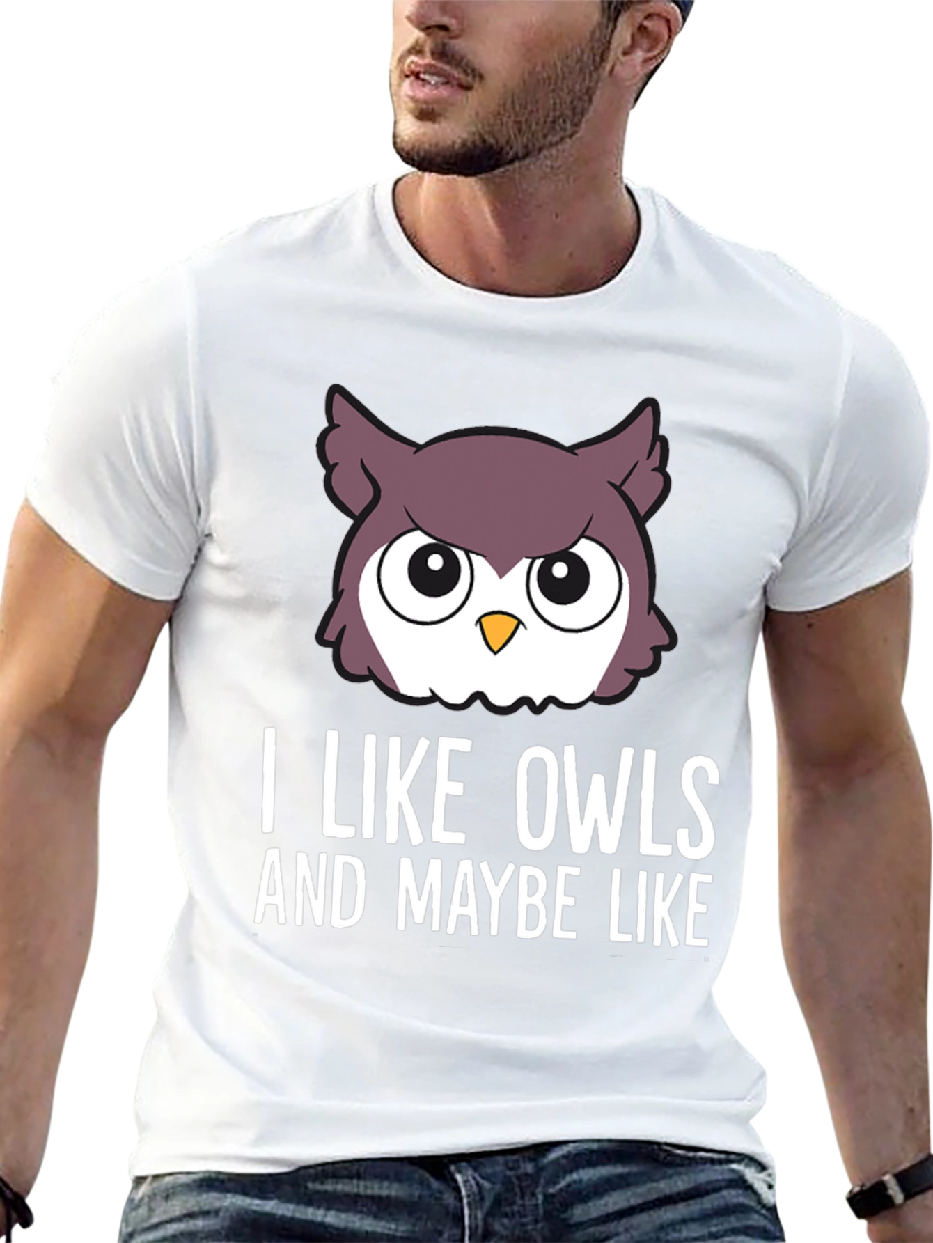 I Like Owls & Maybe Like... Graphic Tee
