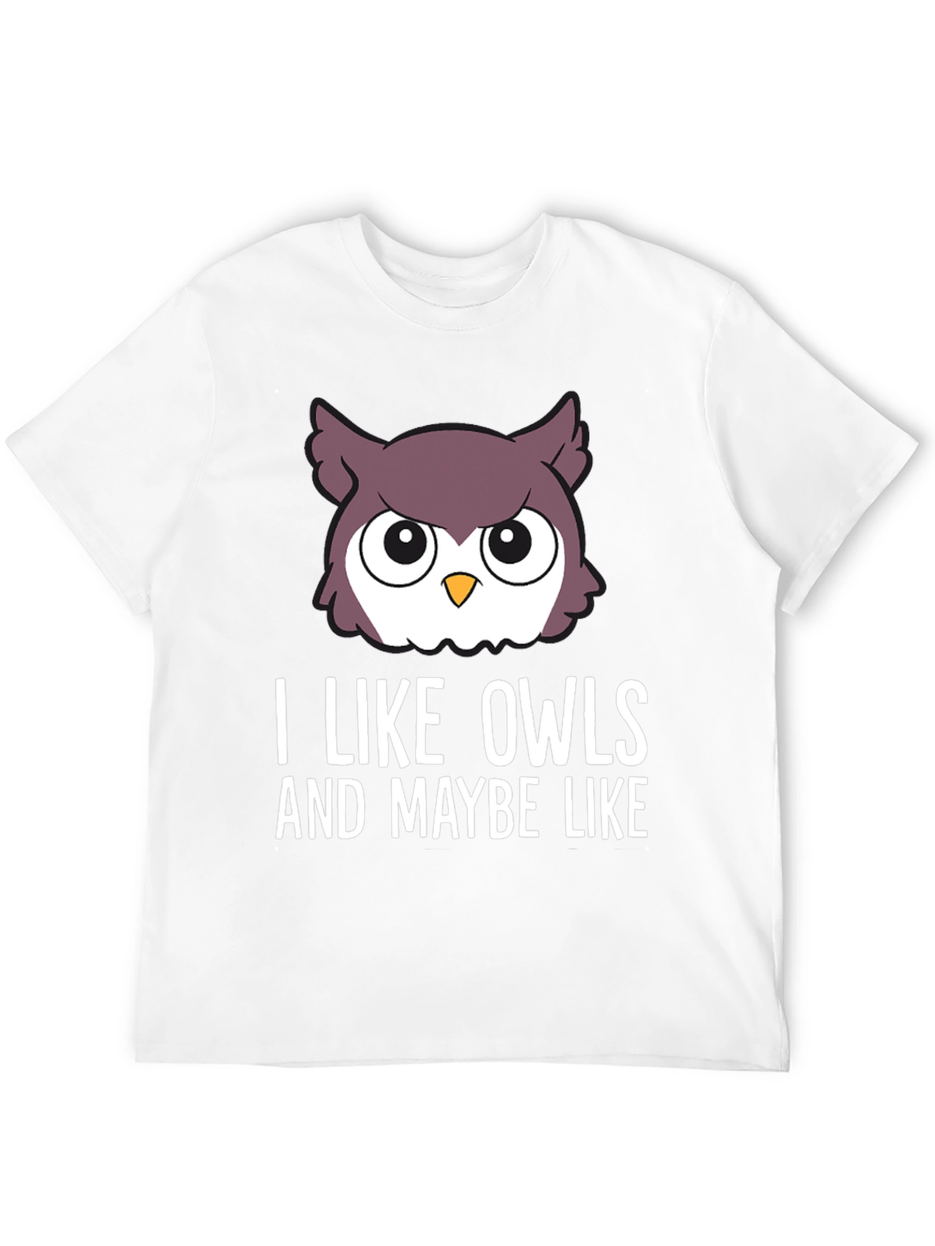 I Like Owls & Maybe Like... Graphic Tee