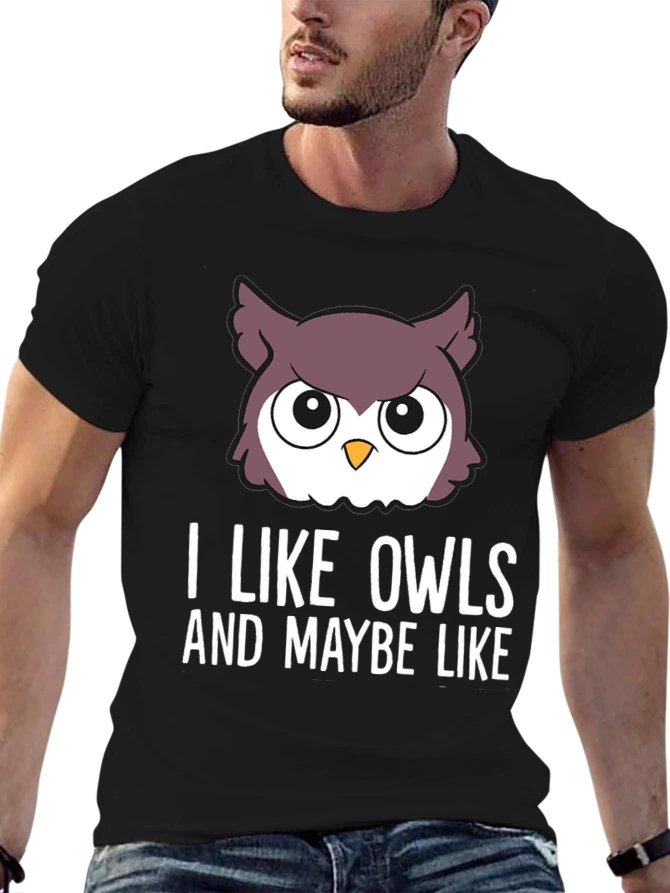 I Like Owls & Maybe Like... Graphic Tee