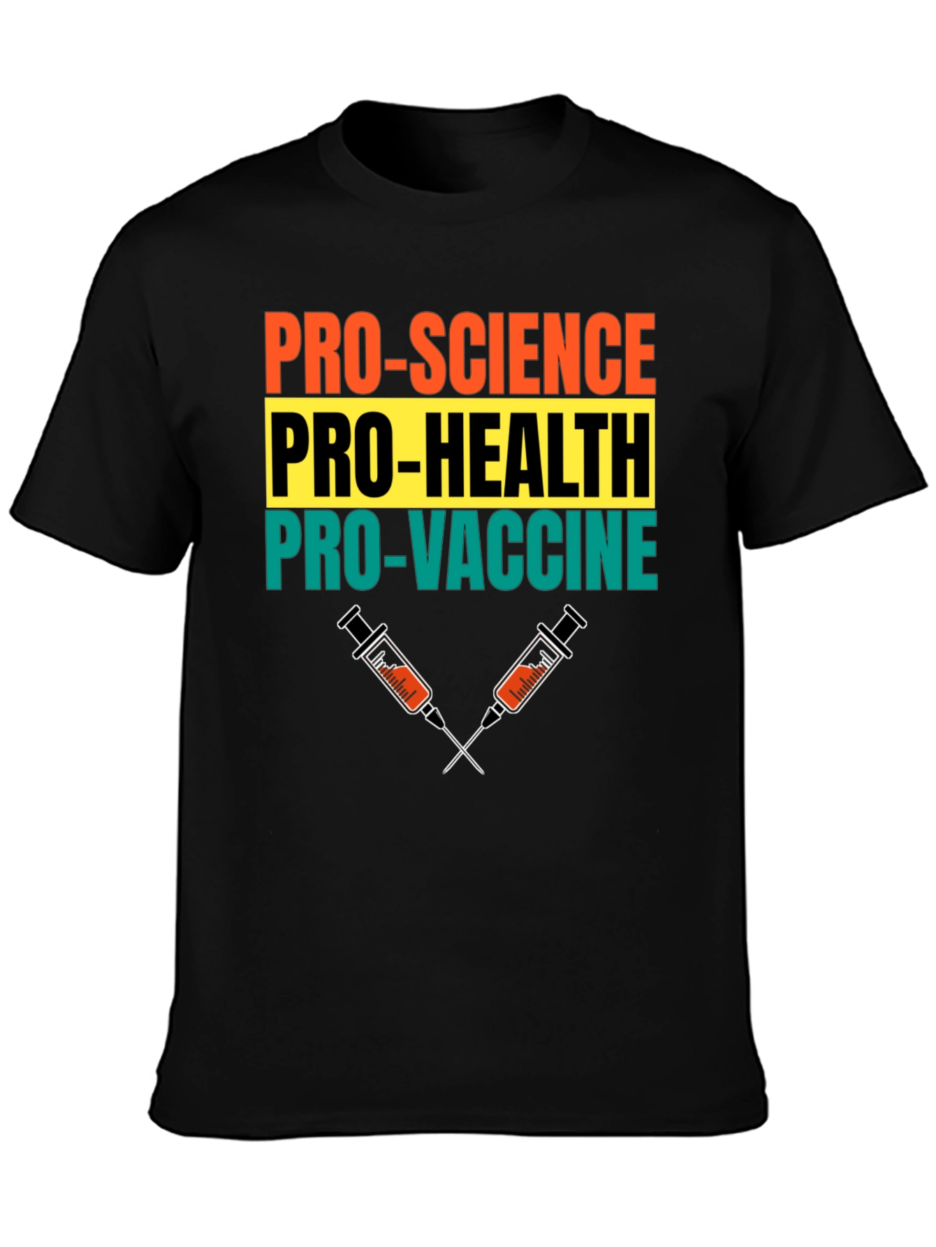 Pro-Science Health Vaccine T-Shirt