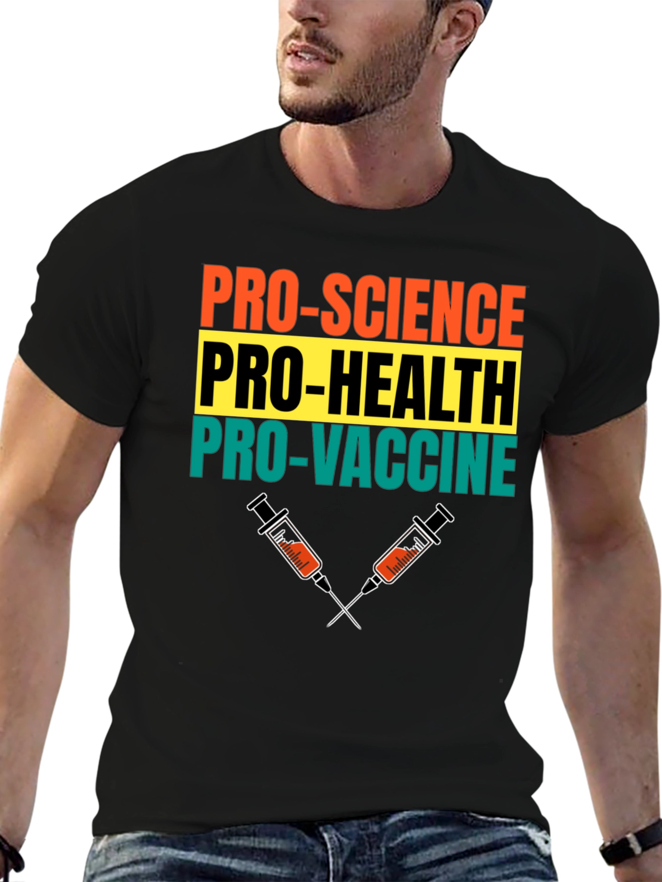 Pro-Science Health Vaccine T-Shirt