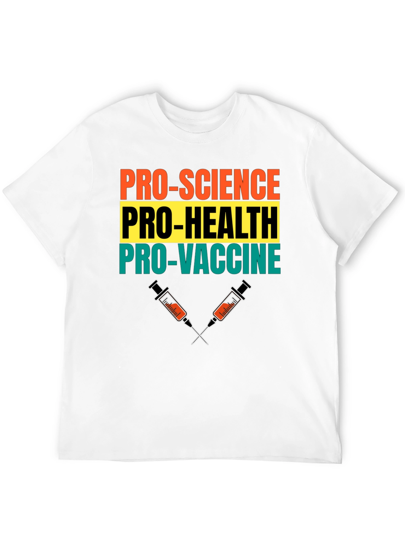 Pro-Science Health Vaccine T-Shirt