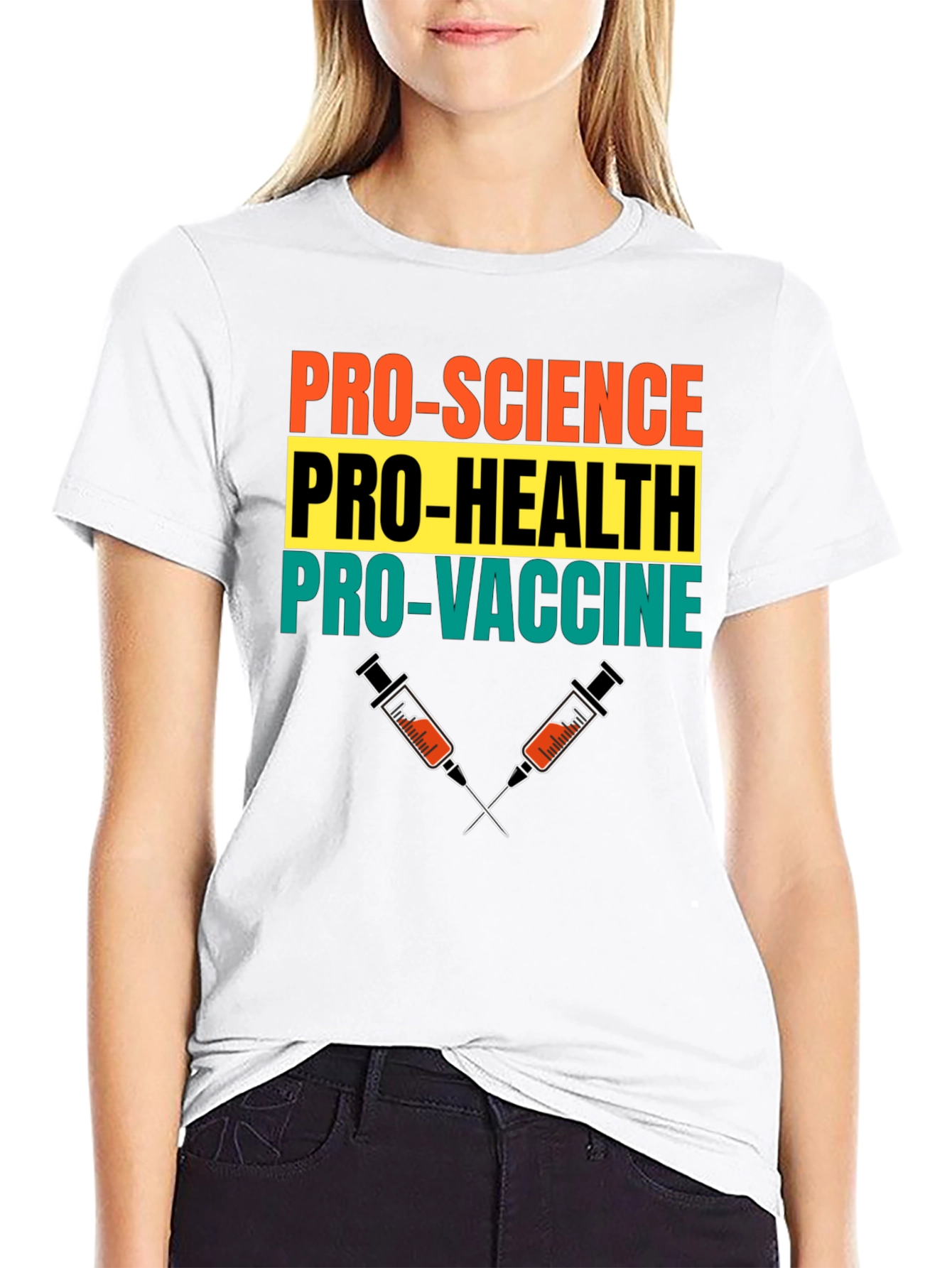 Pro-Science Health Vaccine T-Shirt