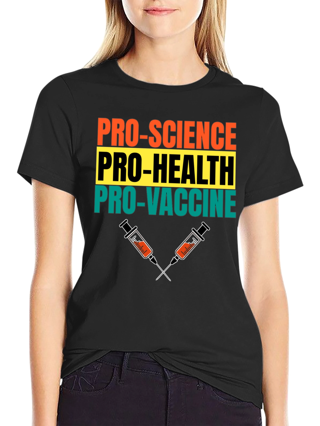 Pro-Science Health Vaccine T-Shirt
